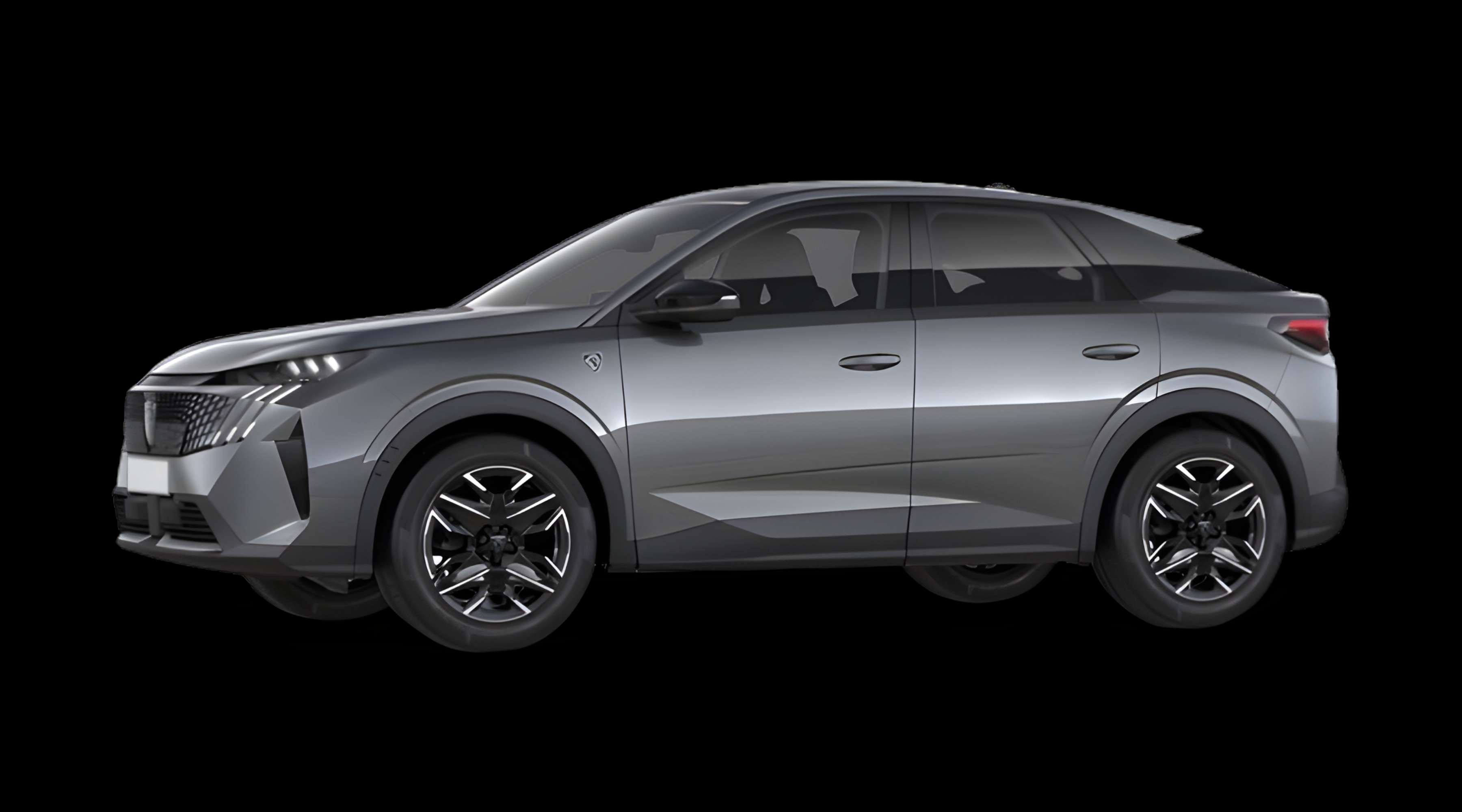 Seitenansicht eines Peugeot 3008