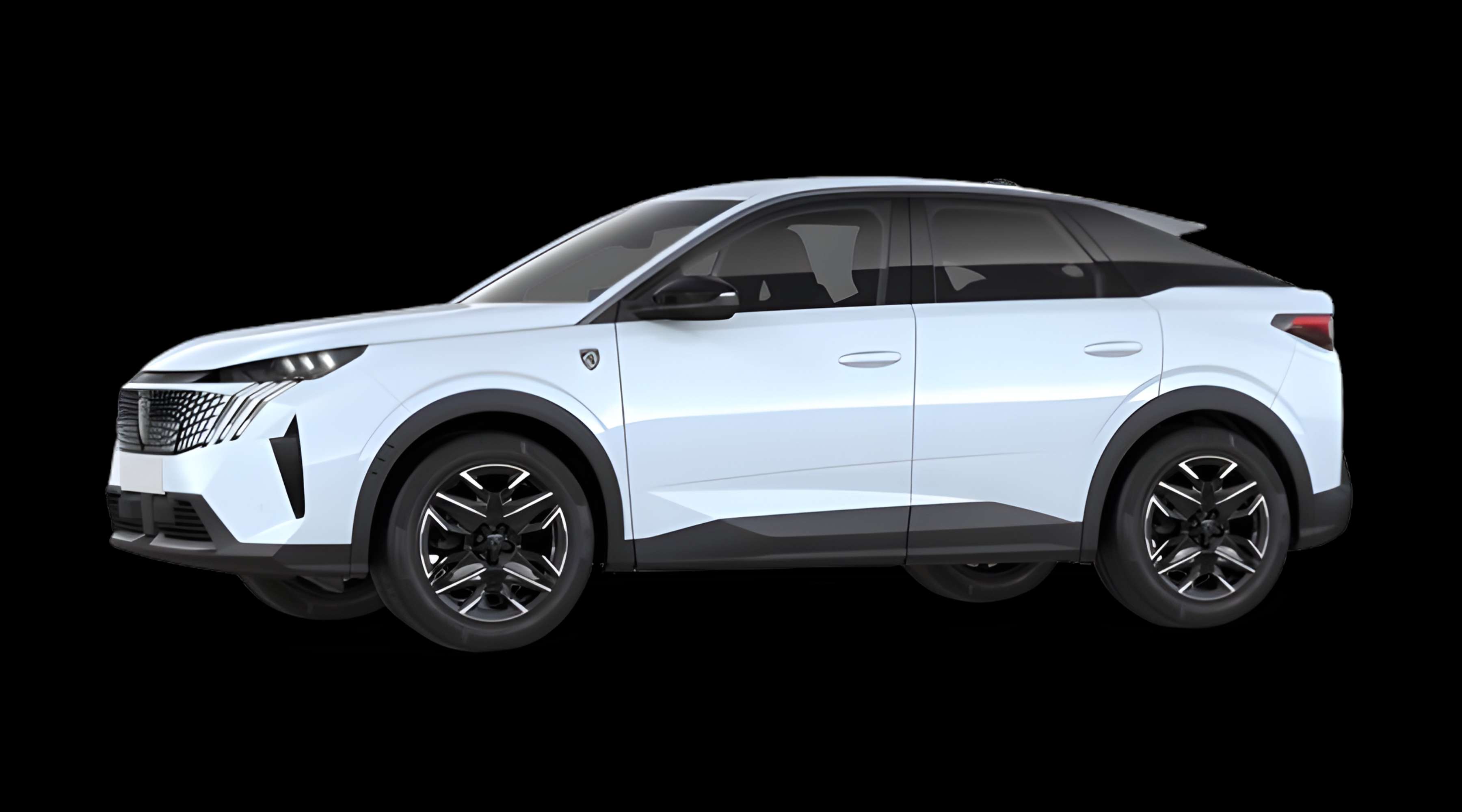 Seitenansicht eines Peugeot 3008