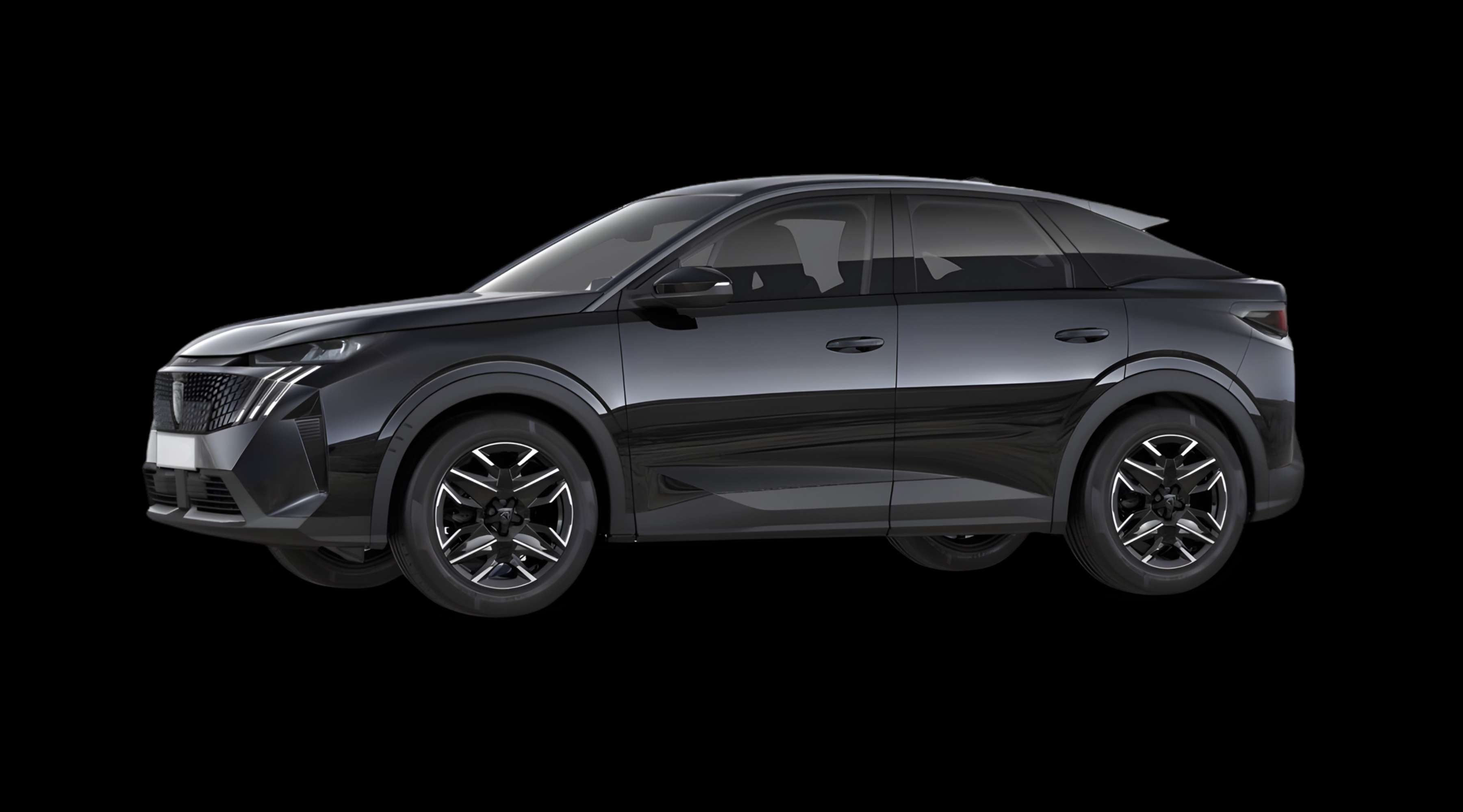 Seitenansicht eines Peugeot 3008