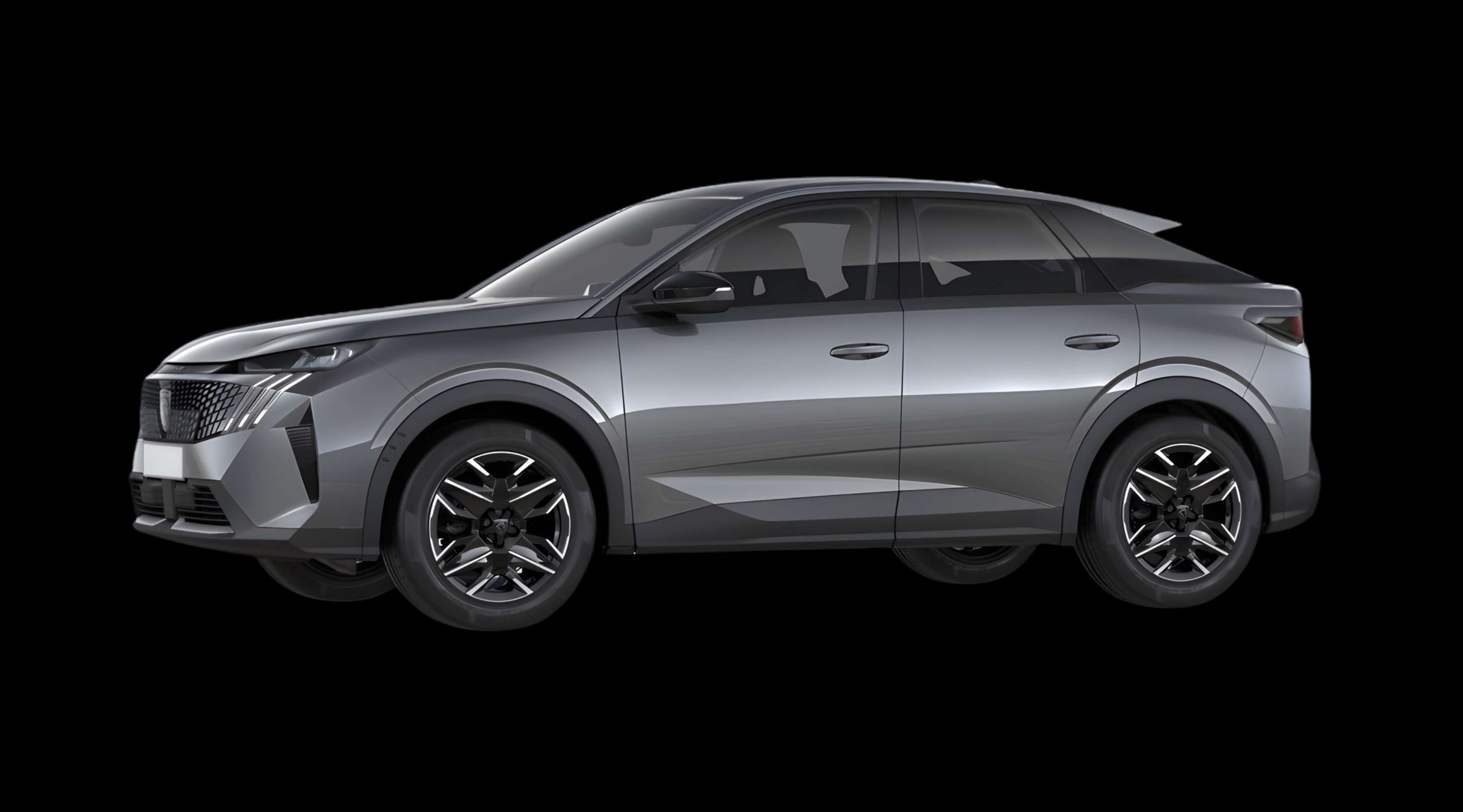 Seitenansicht eines Peugeot 3008