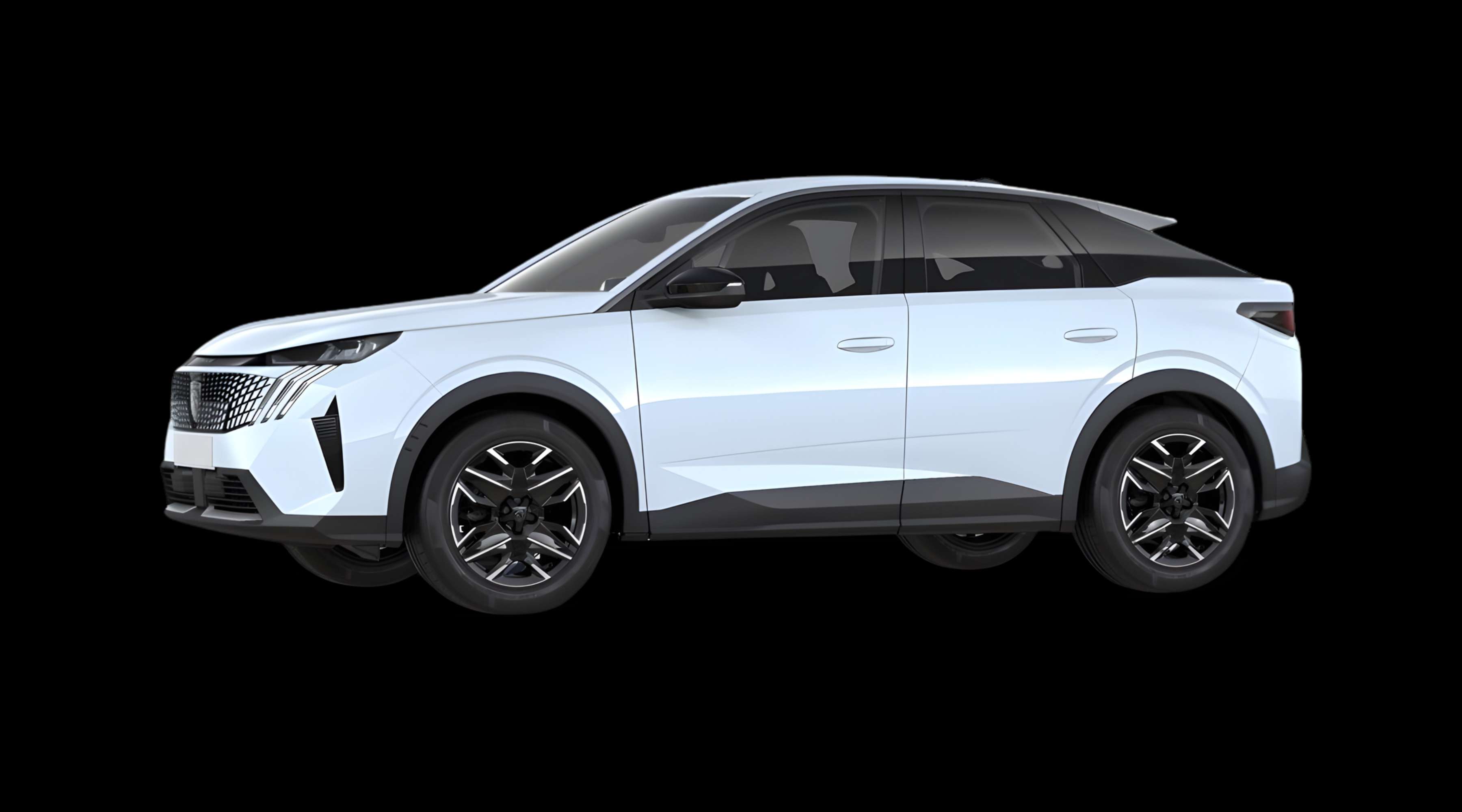 Seitenansicht eines Peugeot 3008