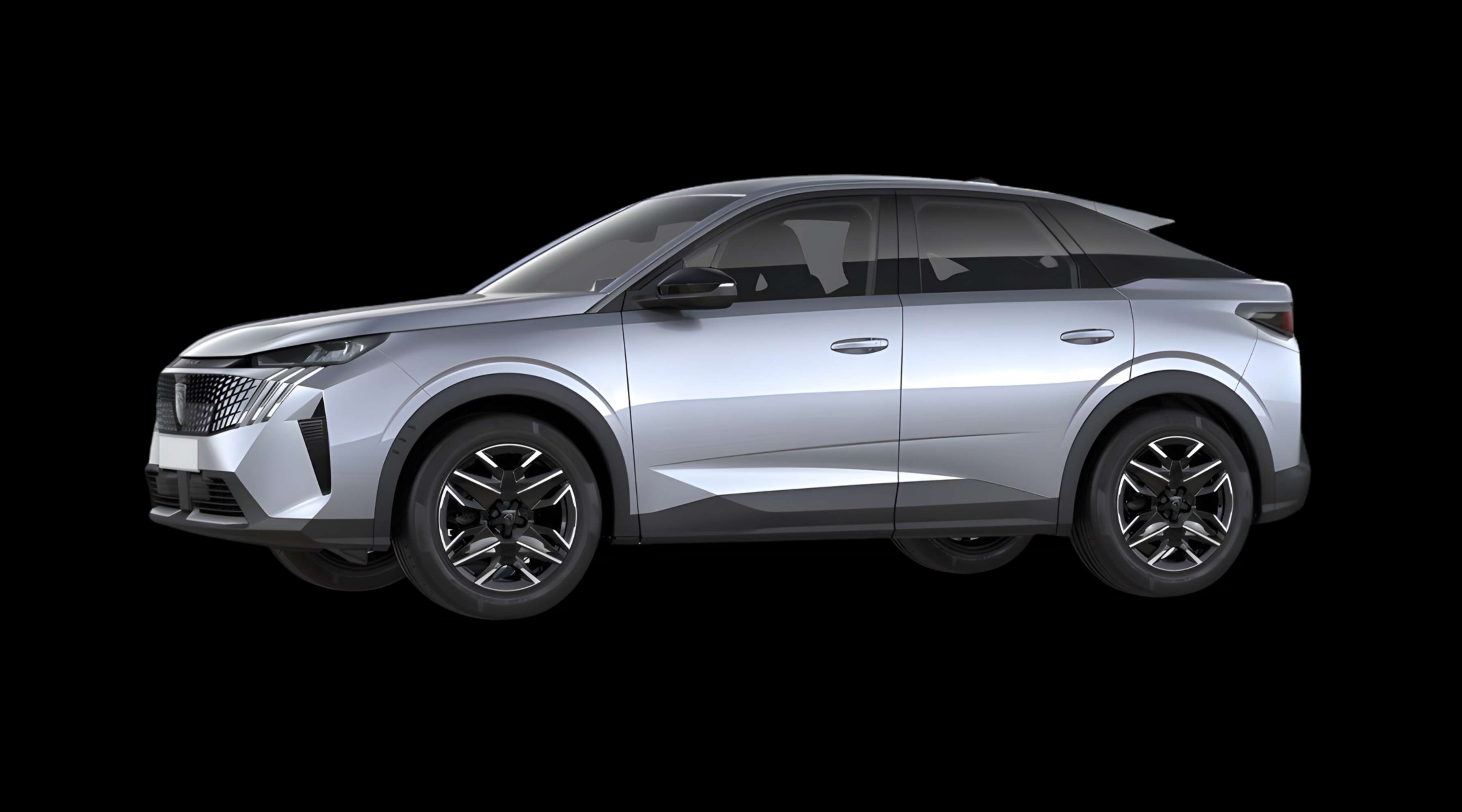 Seitenansicht eines Peugeot 3008