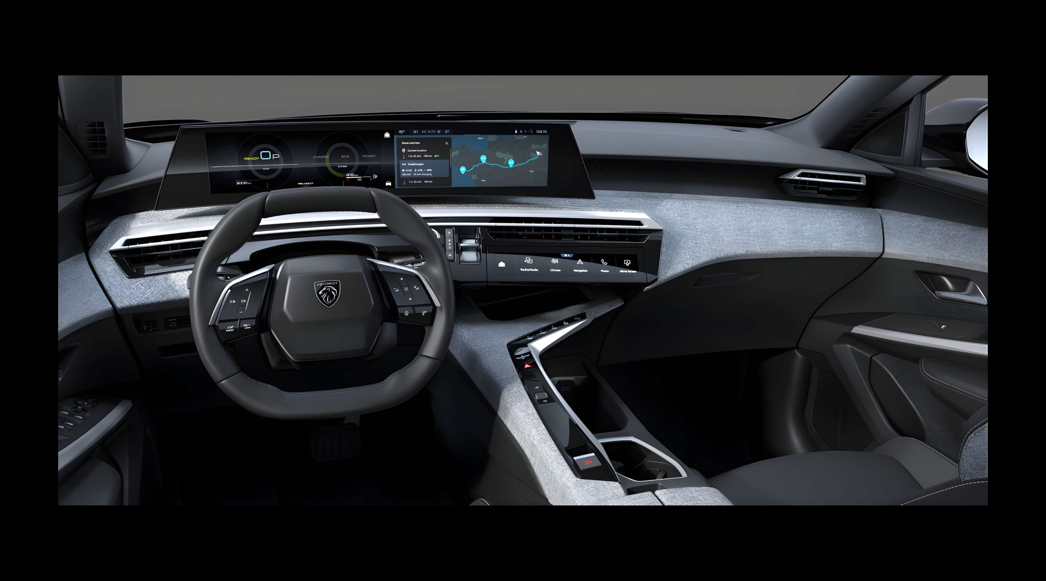 Armaturenbrett eines Peugeot 3008