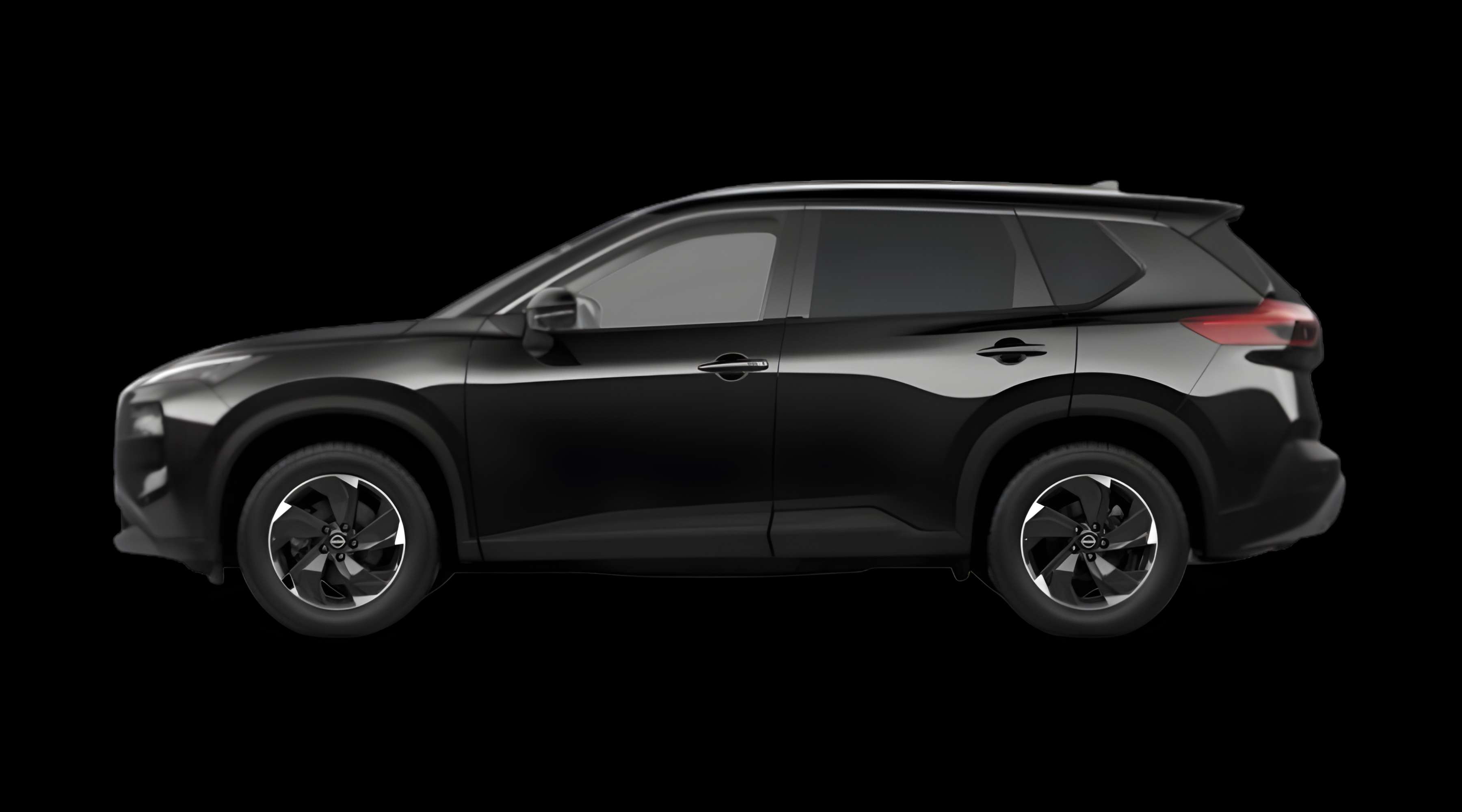 Seitenansicht eines Nissan X-TRAIL