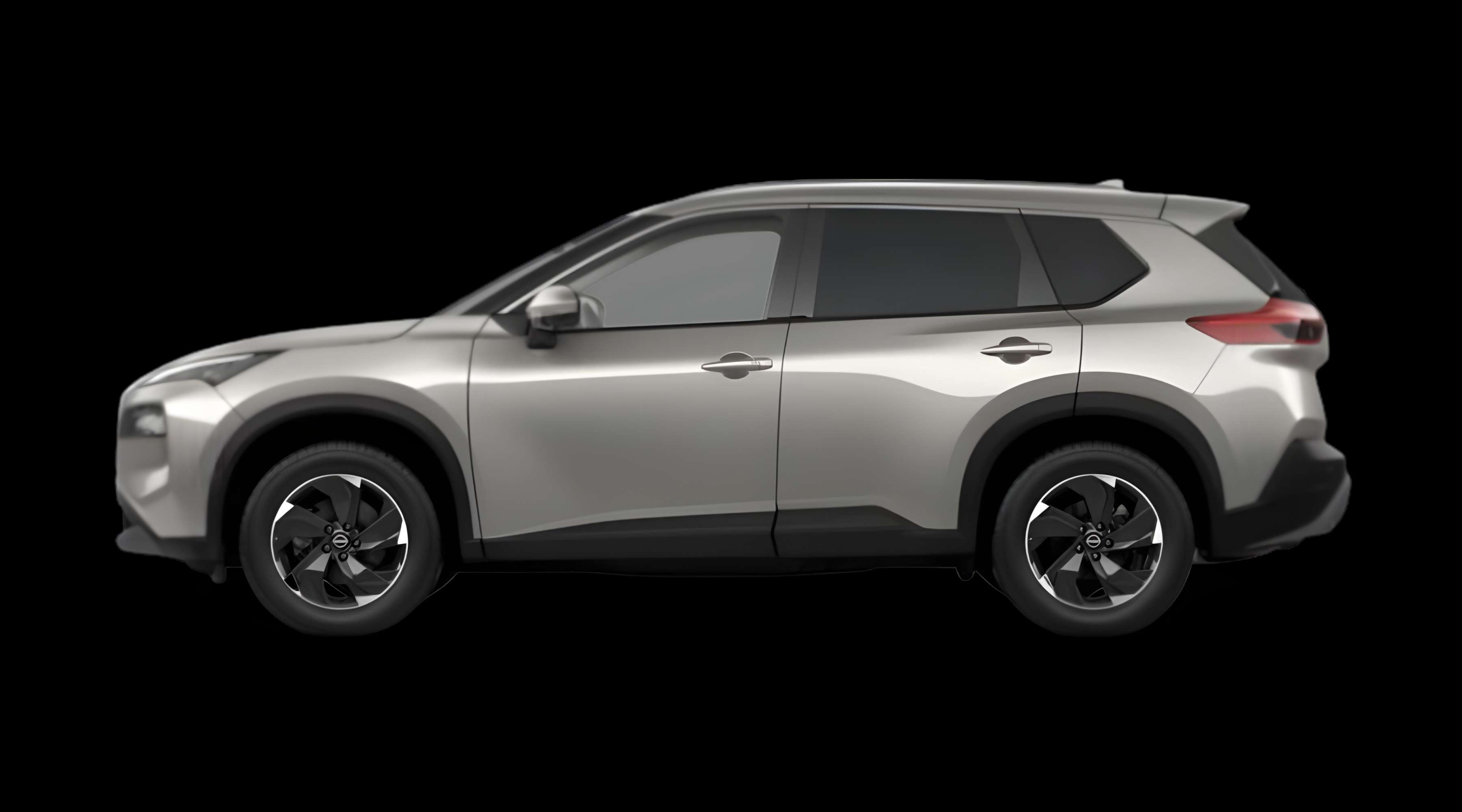 Seitenansicht eines Nissan X-TRAIL