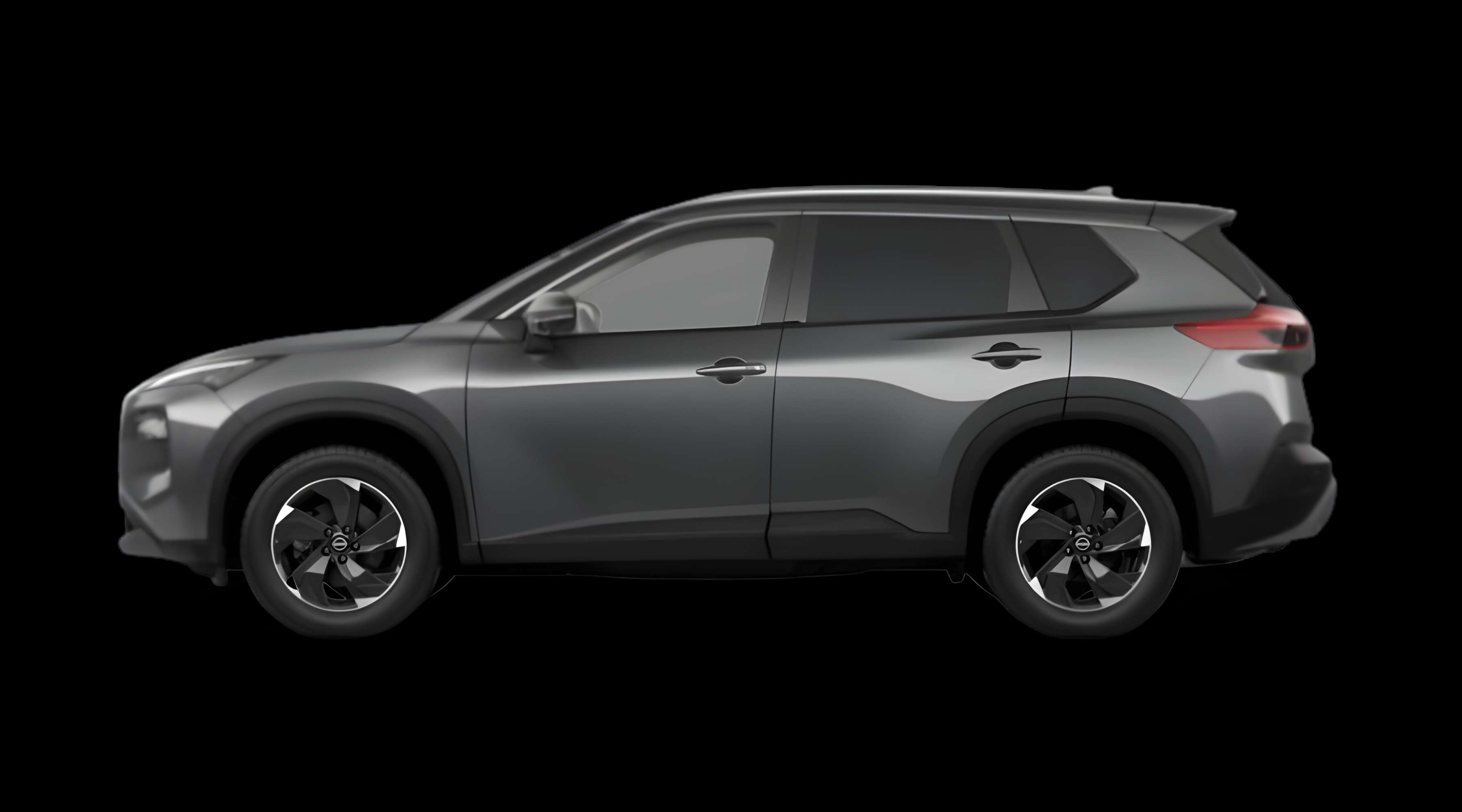 Seitenansicht eines Nissan X-TRAIL