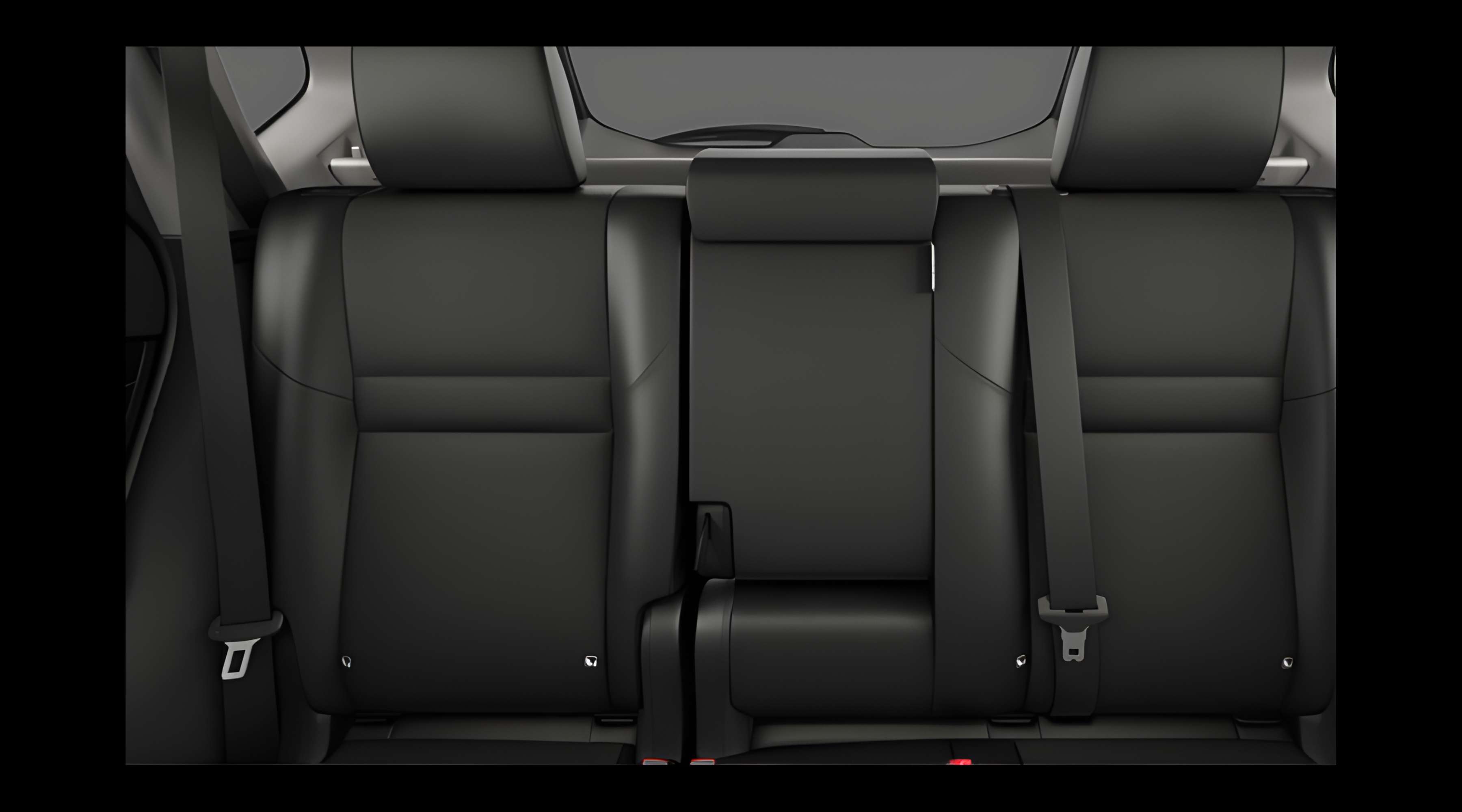 Rücksitzbank eines Nissan X-TRAIL