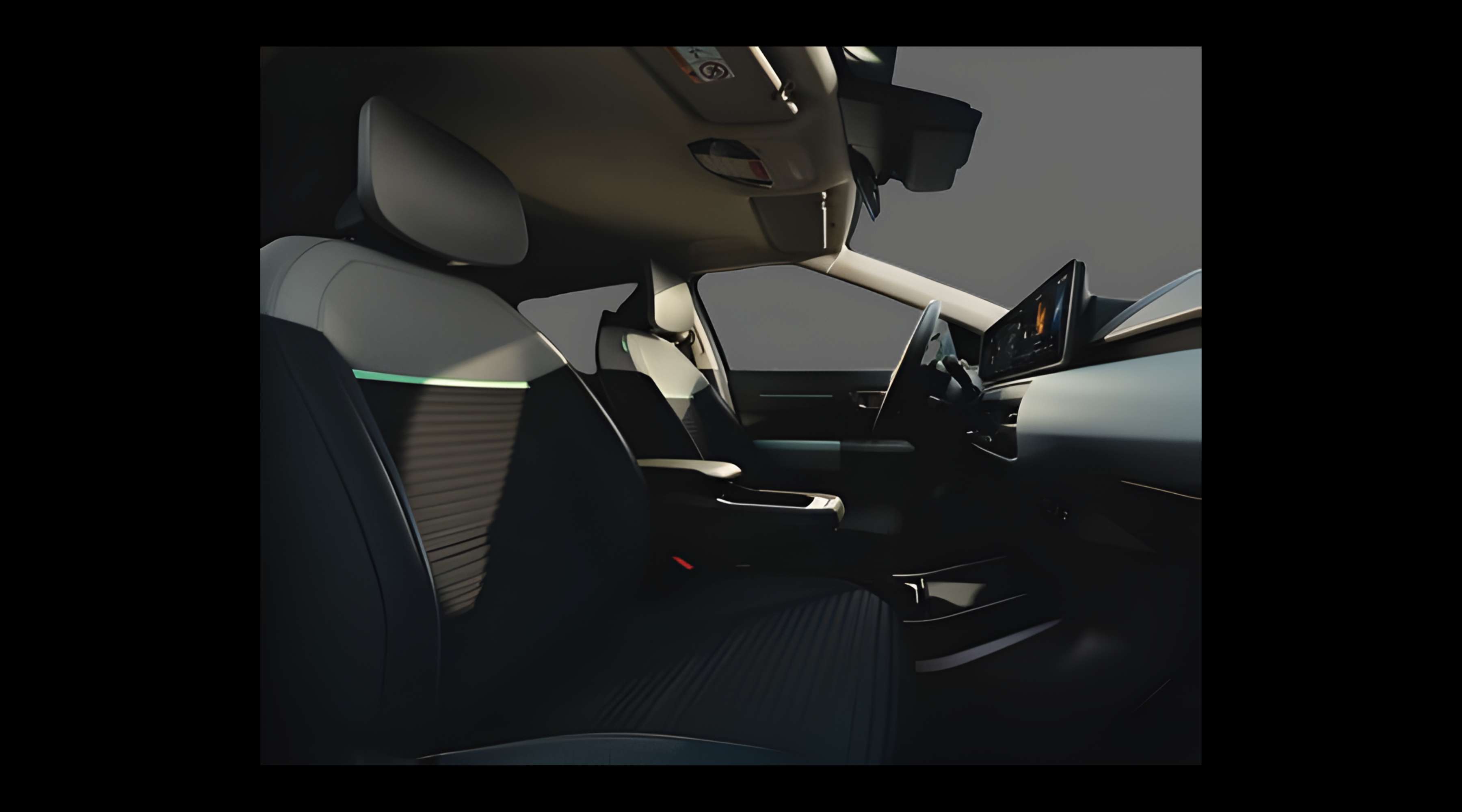 Vordersitze eines Kia EV4