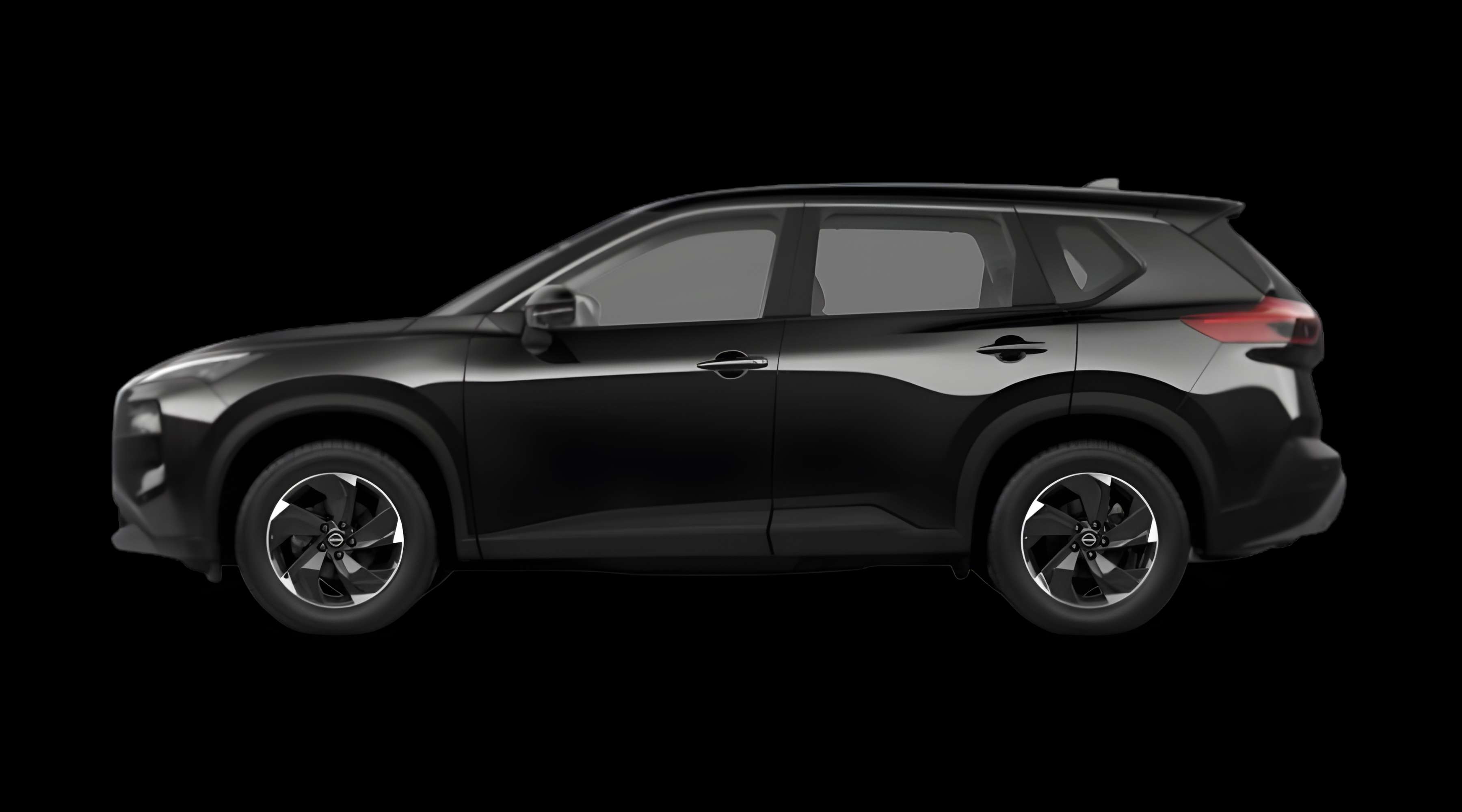 Seitenansicht eines Nissan X-TRAIL