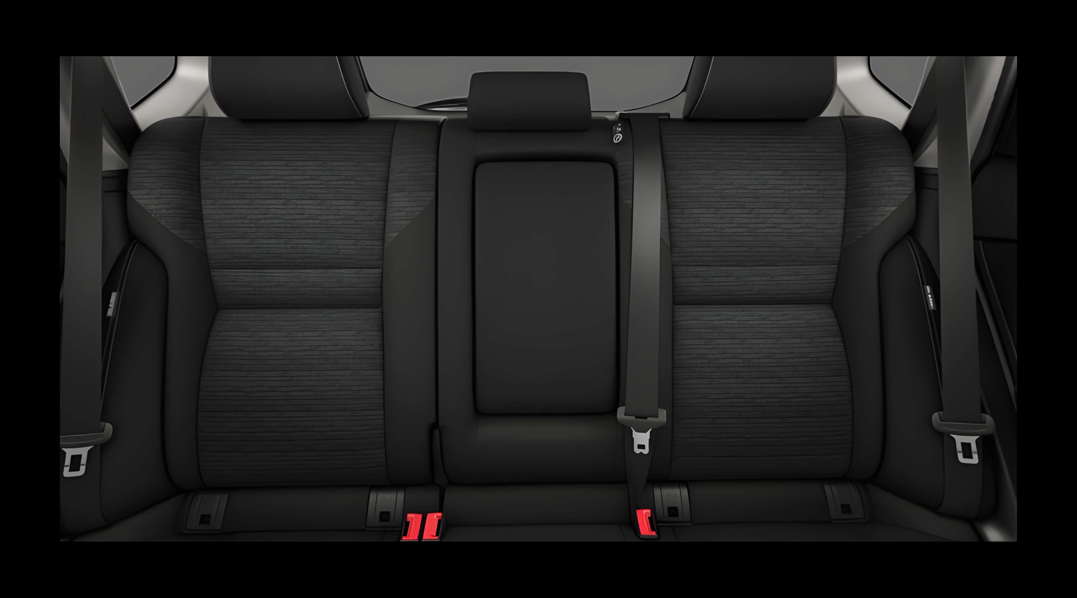 Rücksitzbank eines Nissan X-TRAIL