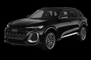 Schräge Frontansicht auf einen Audi Q5 , freigestellt