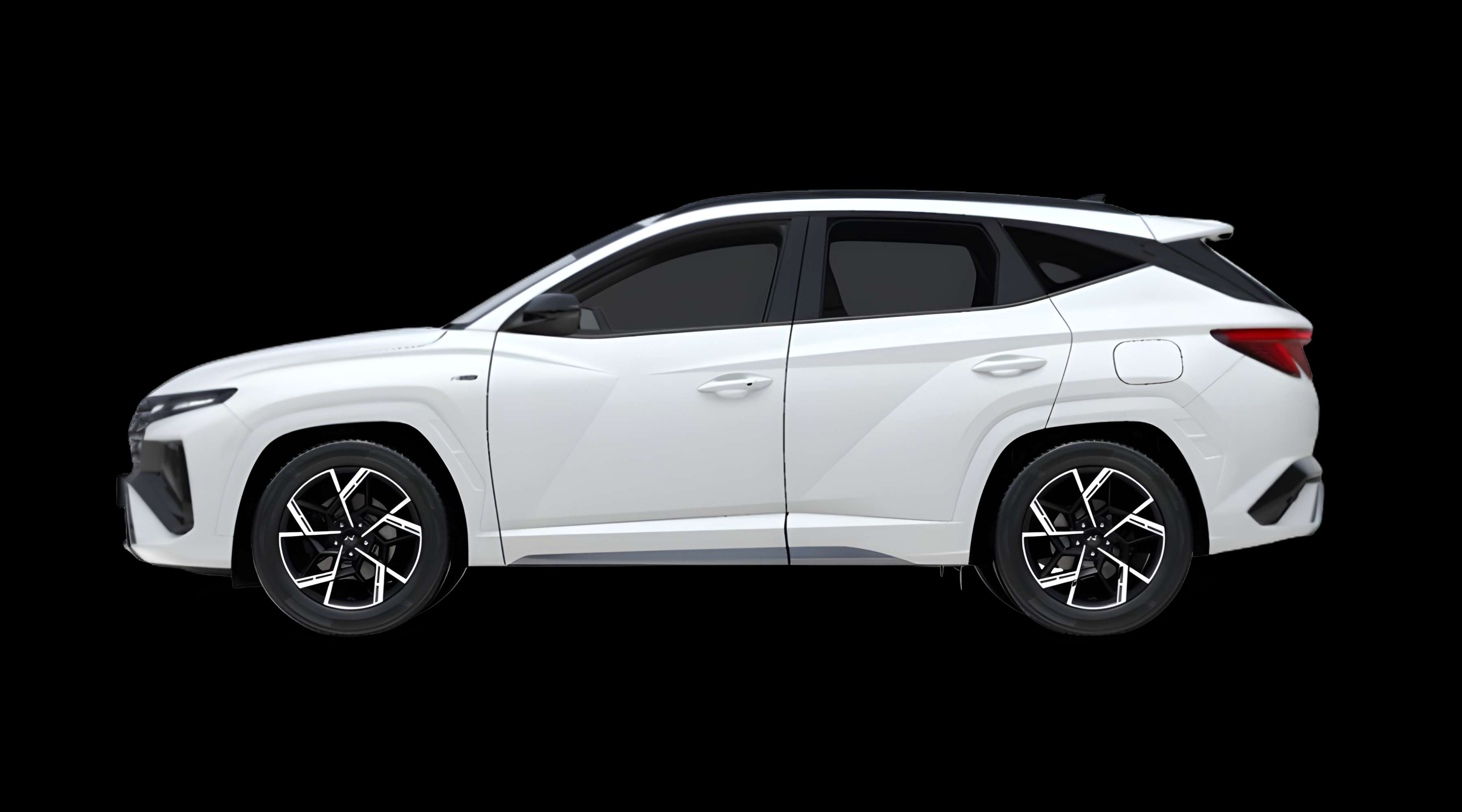 Seitenansicht eines Hyundai Tucson