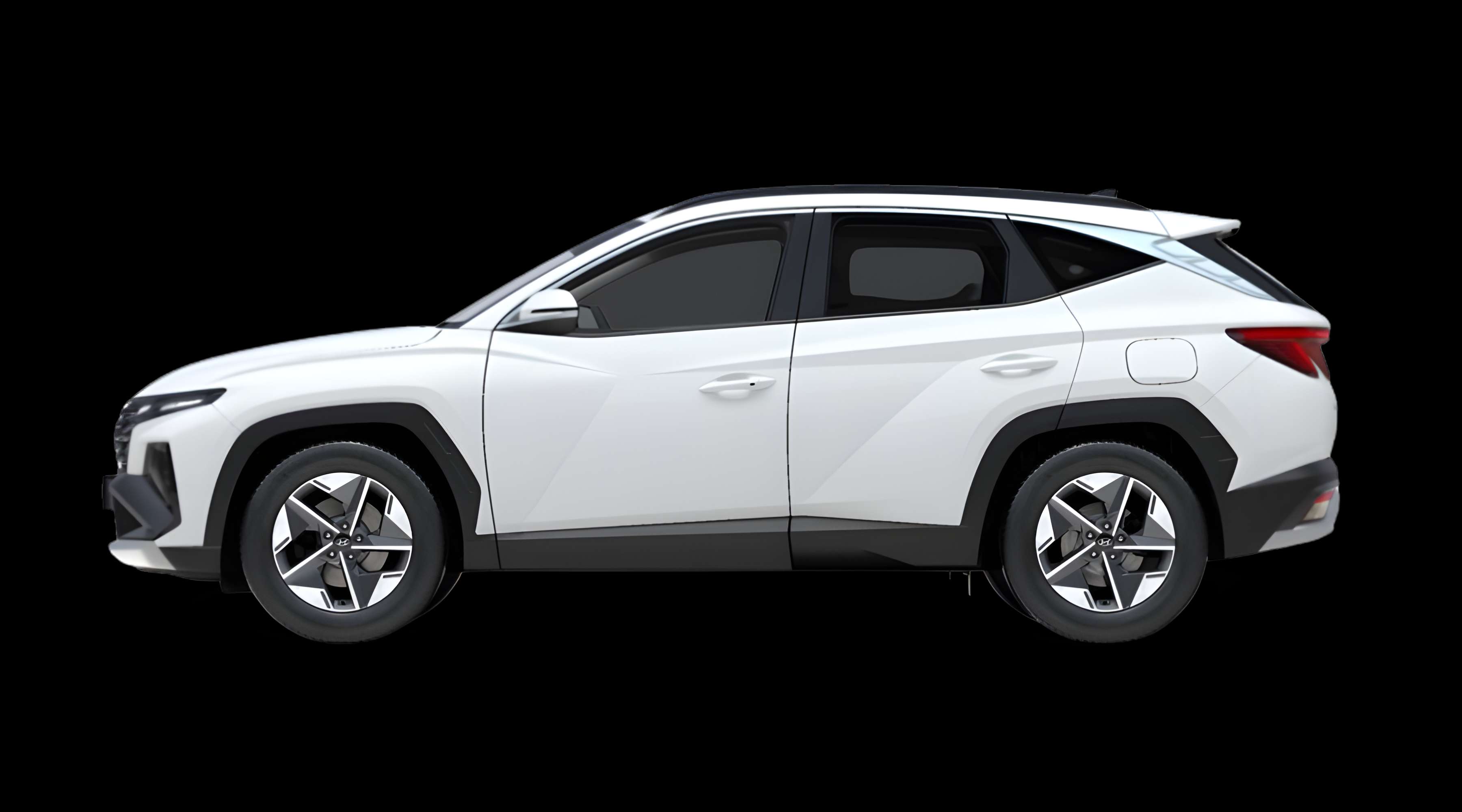 Seitenansicht eines Hyundai Tucson