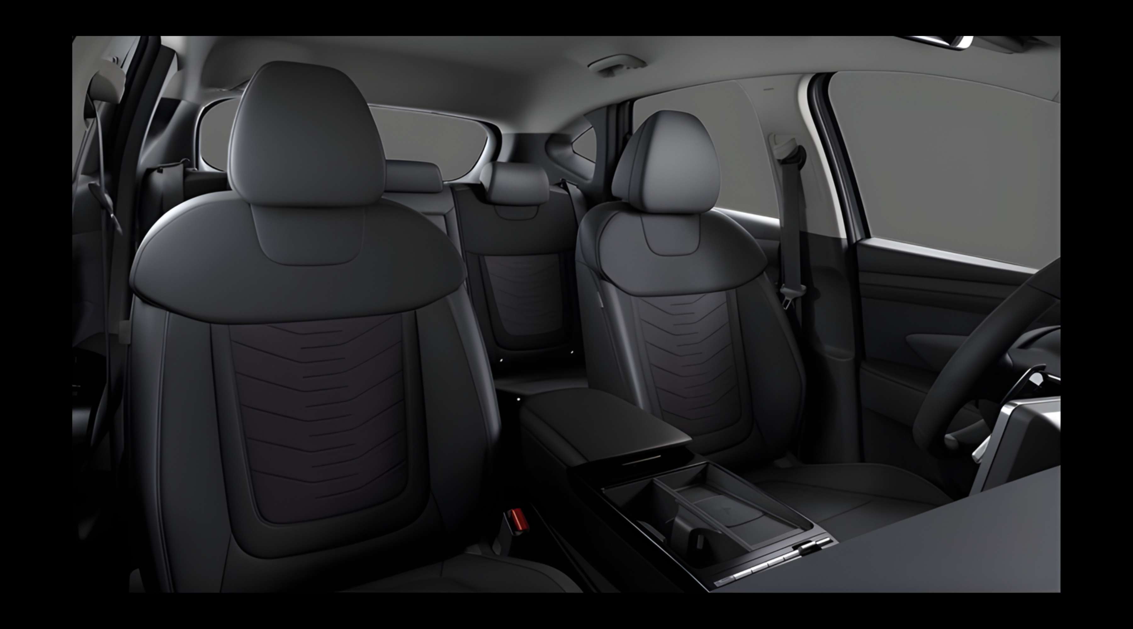 Vordersitze eines Hyundai Tucson