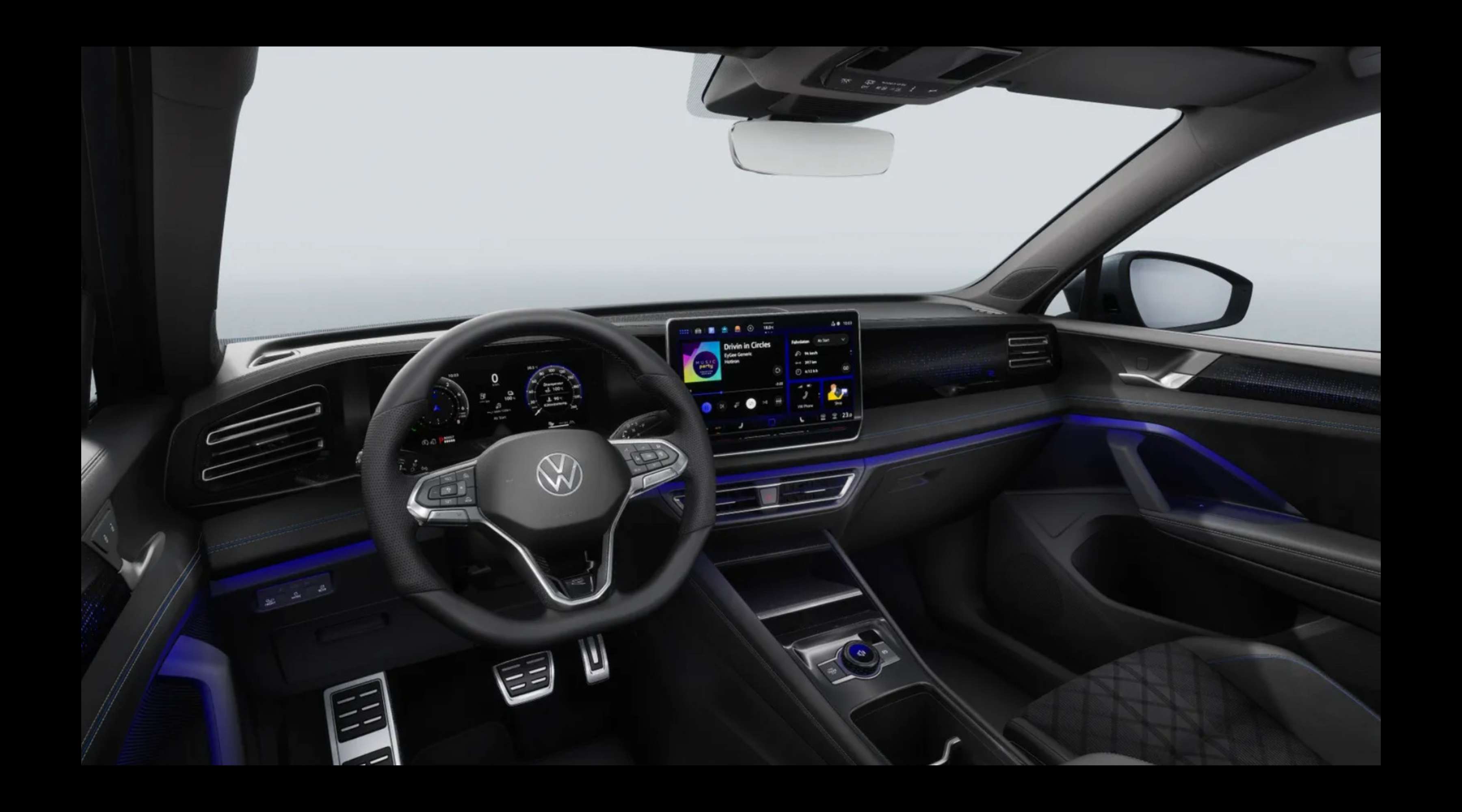 Armaturenbrett eines Volkswagen Tiguan