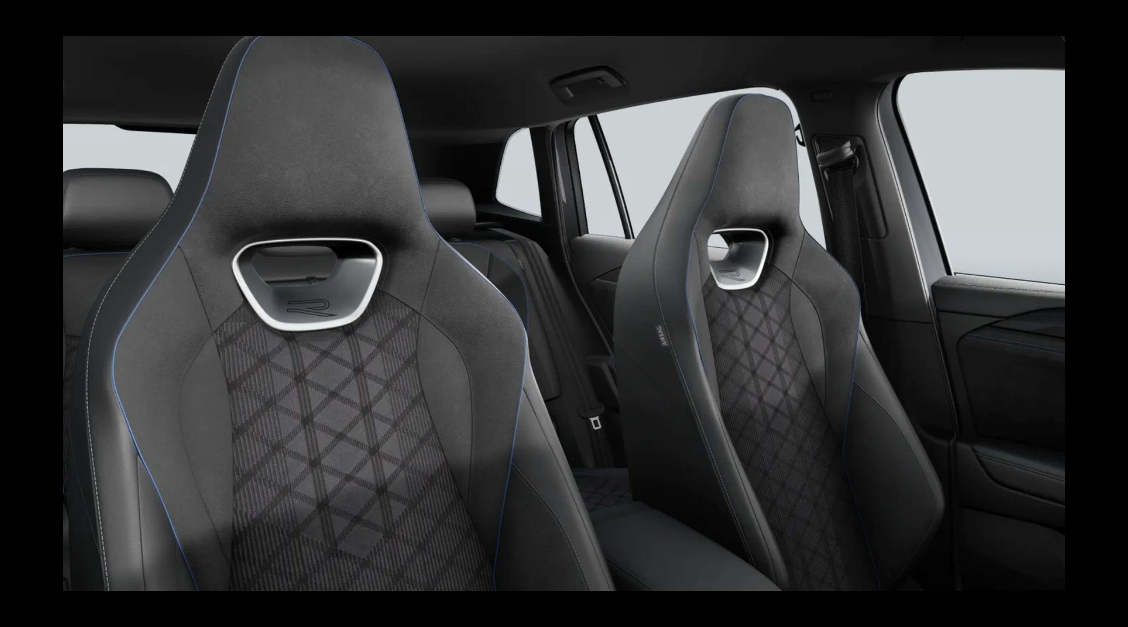 Vordersitze eines Volkswagen Tiguan