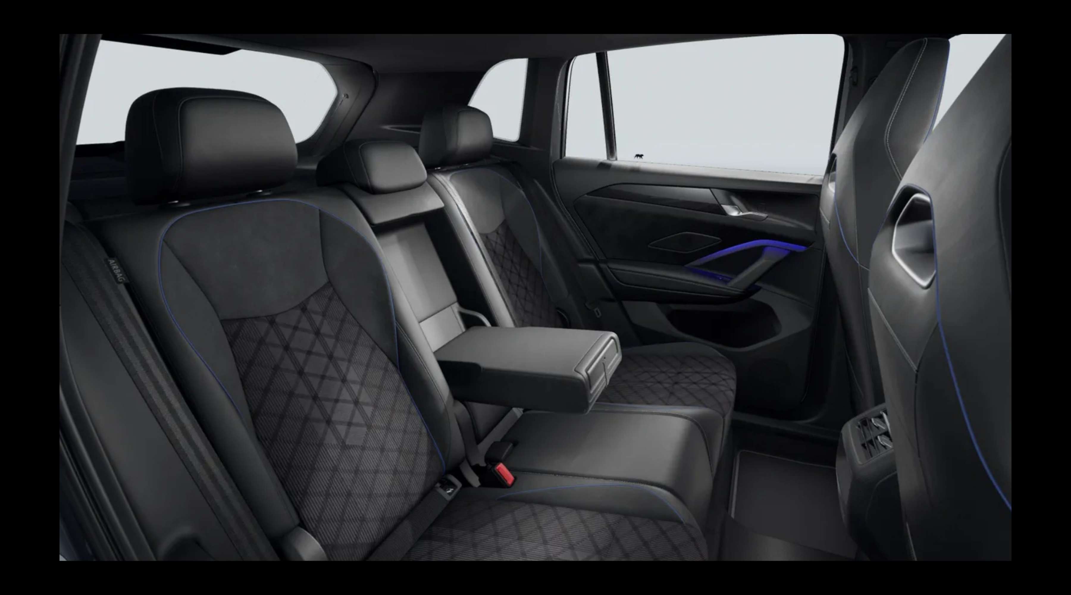 Rücksitzbank eines Volkswagen Tiguan