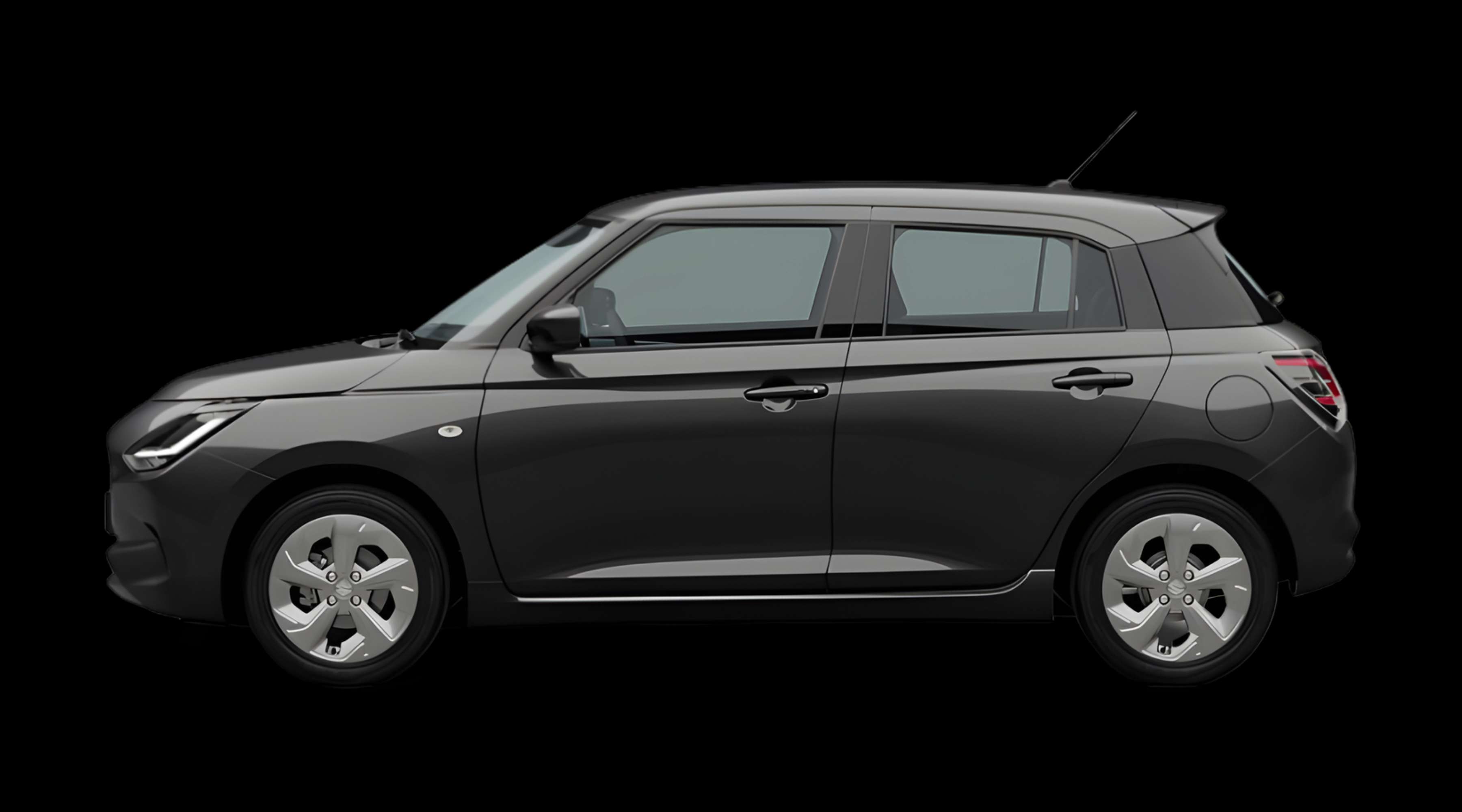 Seitenansicht eines Suzuki Swift