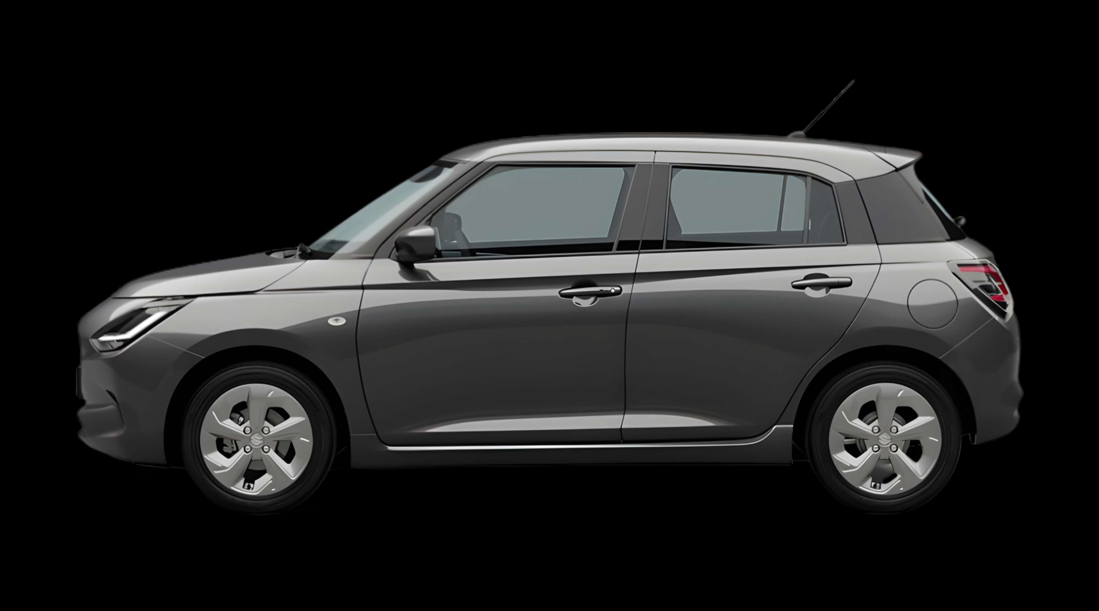 Seitenansicht eines Suzuki Swift