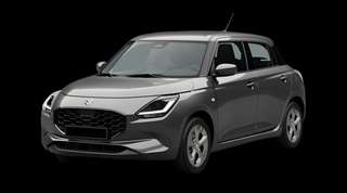 Schräge Frontansicht auf einen Suzuki Swift Comfort, freigestellt