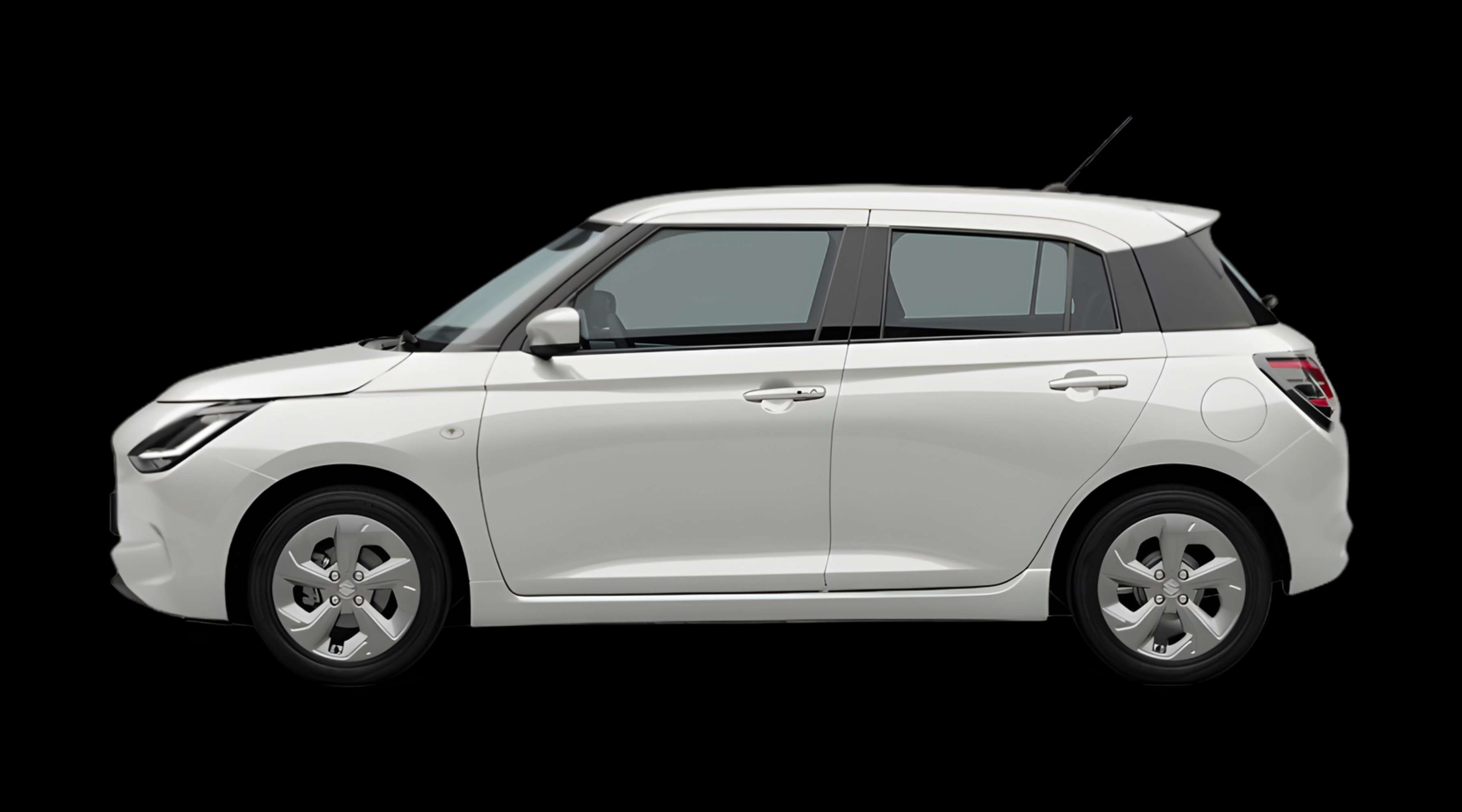 Seitenansicht eines Suzuki Swift