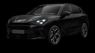 Schräge Frontansicht auf einen CUPRA Terramar VZ, freigestellt