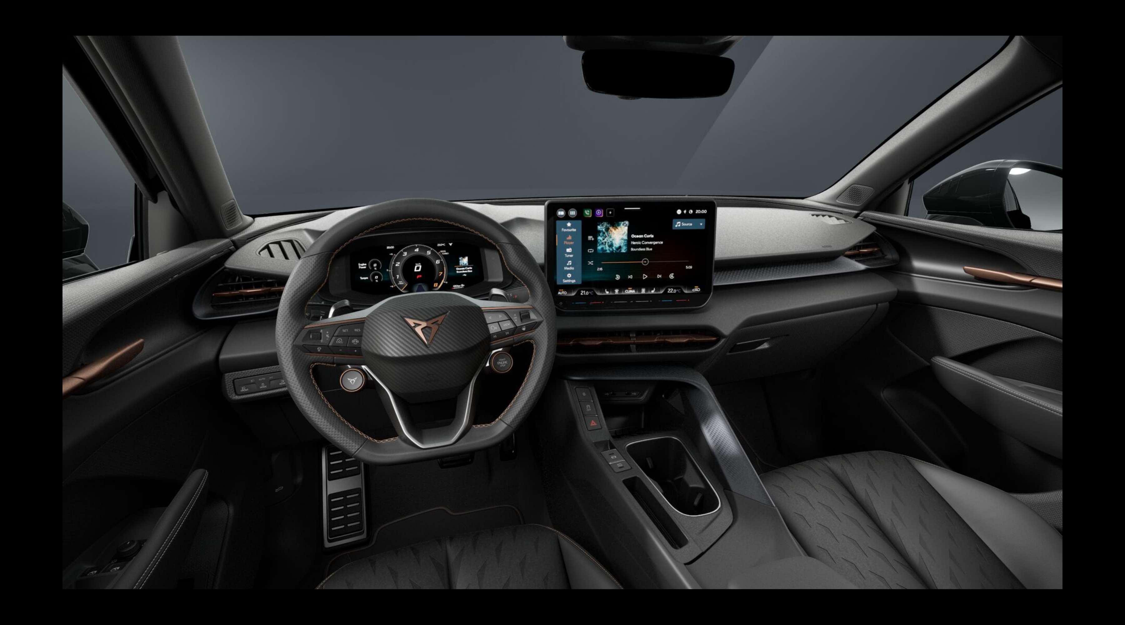 Armaturenbrett eines CUPRA Terramar