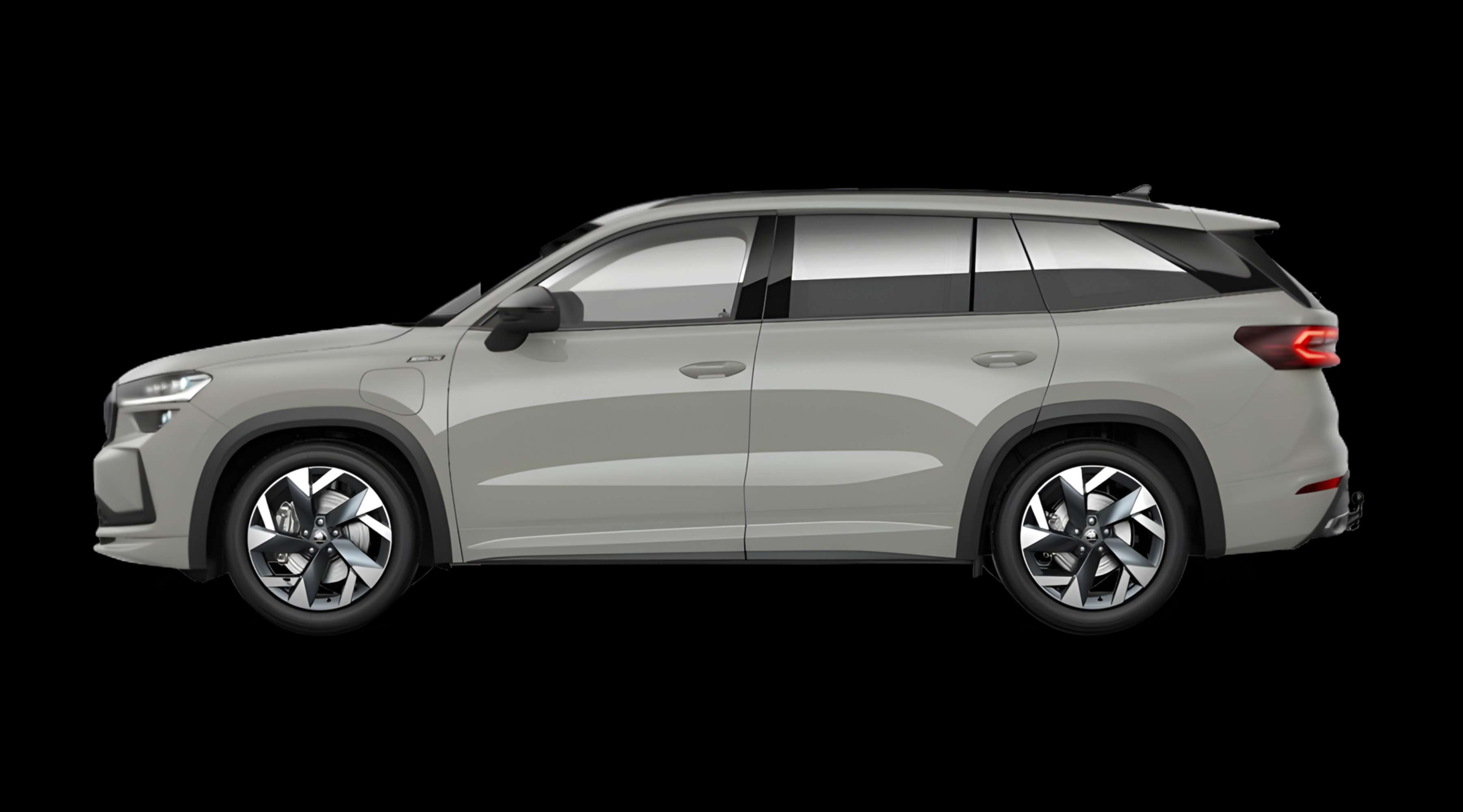 Seitenansicht eines Skoda Kodiaq