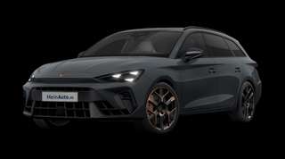 Schräge Frontansicht auf einen CUPRA Leon VZ EXTREME, freigestellt