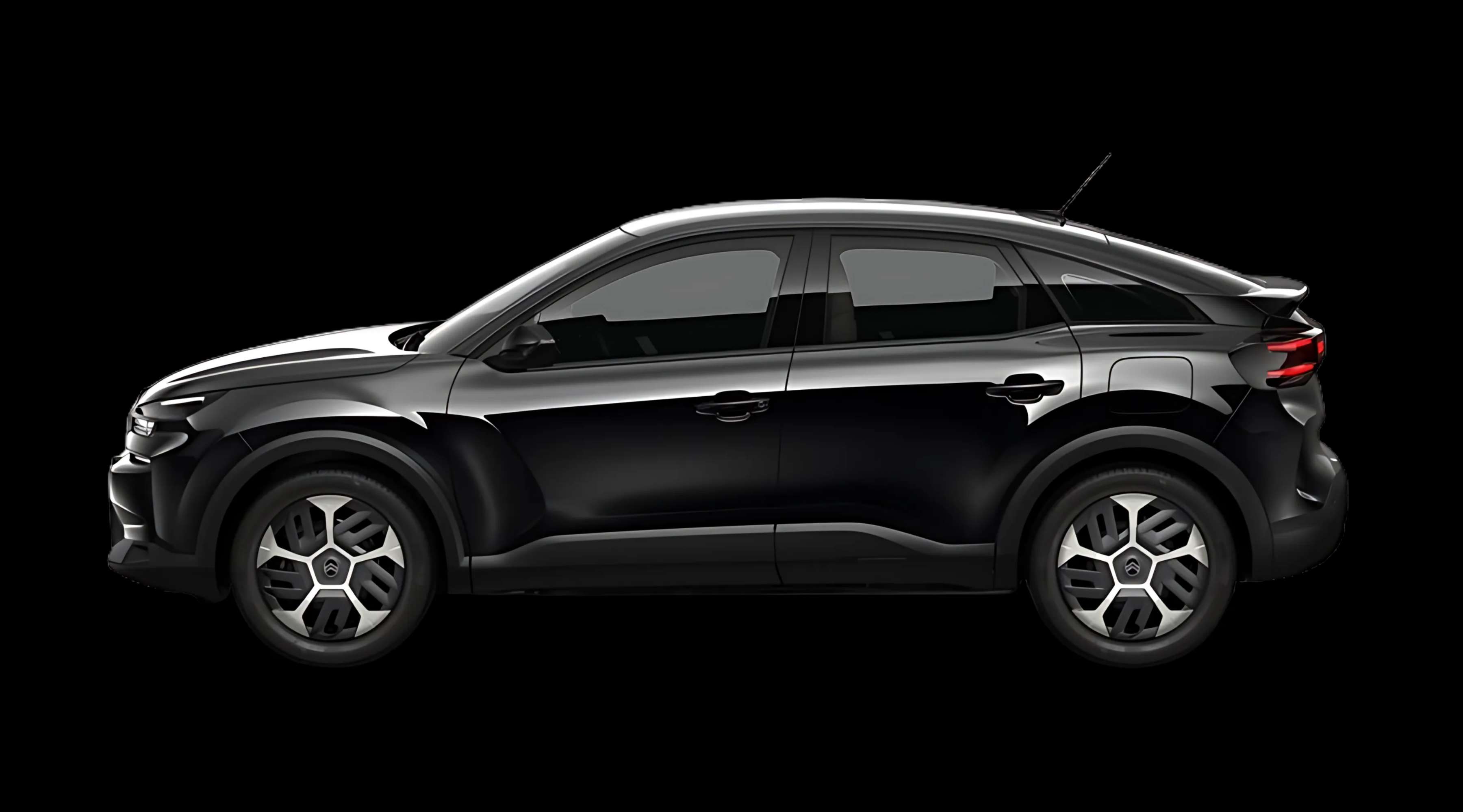 Seitenansicht eines Citroën C4