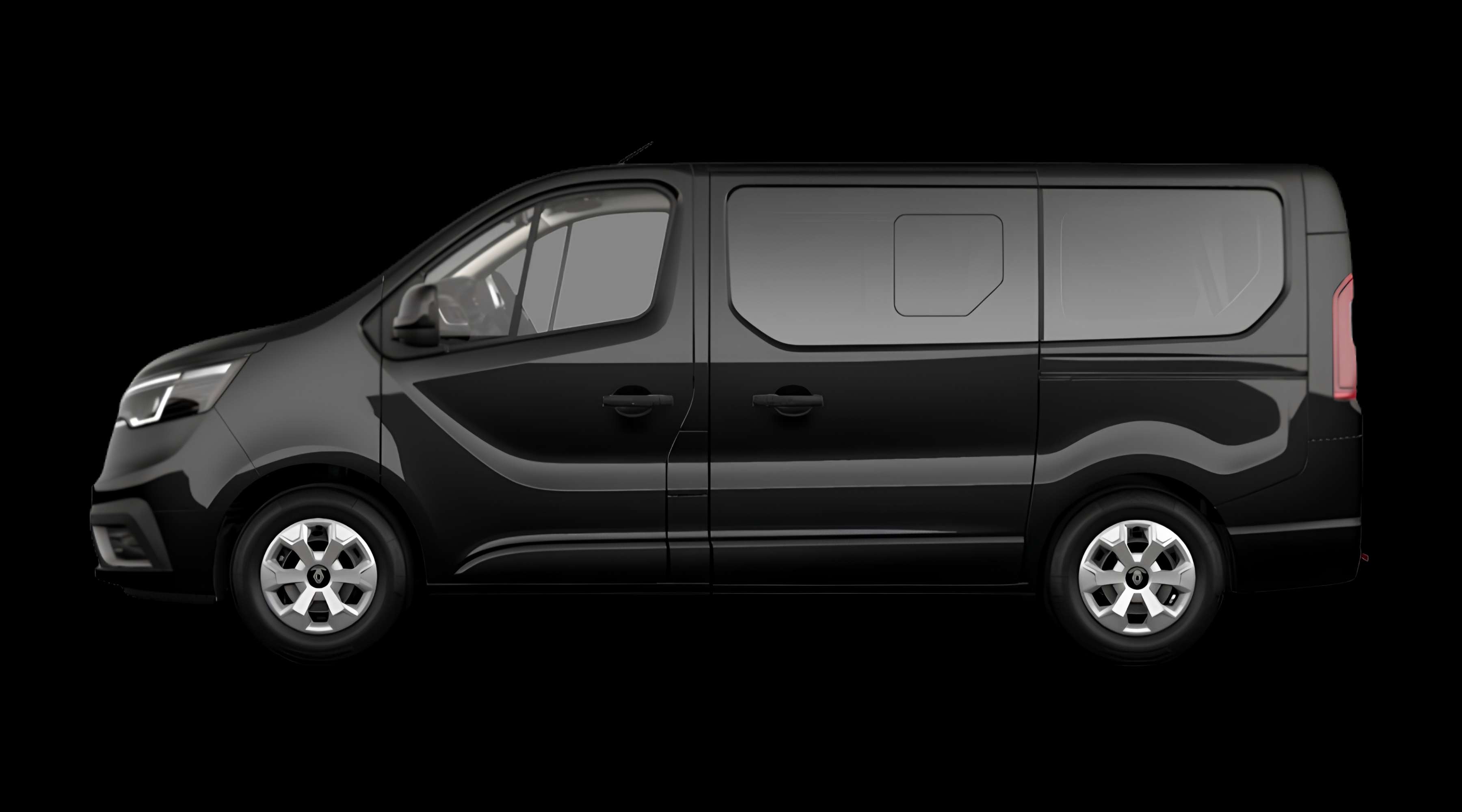 Seitenansicht eines Renault Trafic