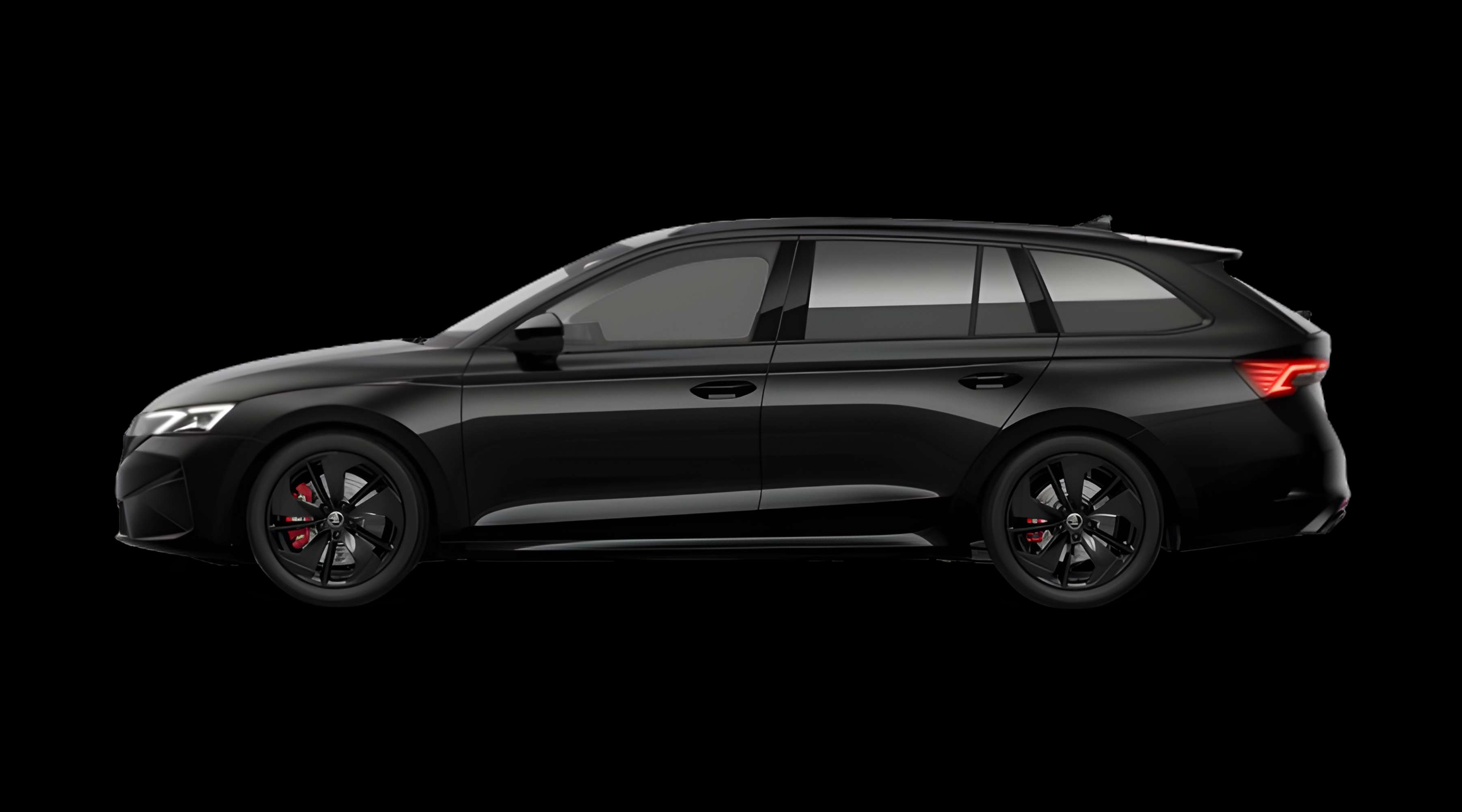 Seitenansicht eines Skoda Octavia