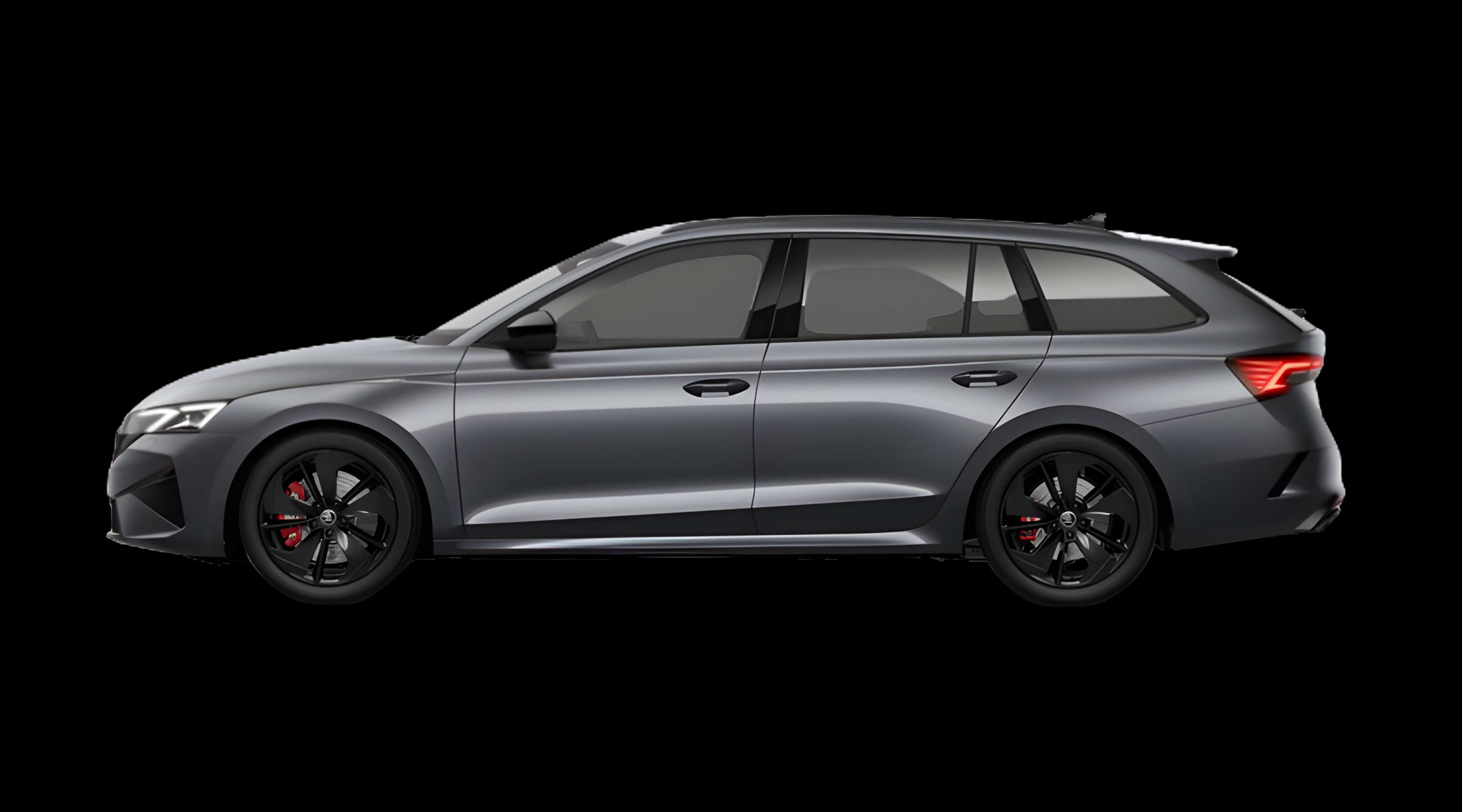 Seitenansicht eines Skoda Octavia