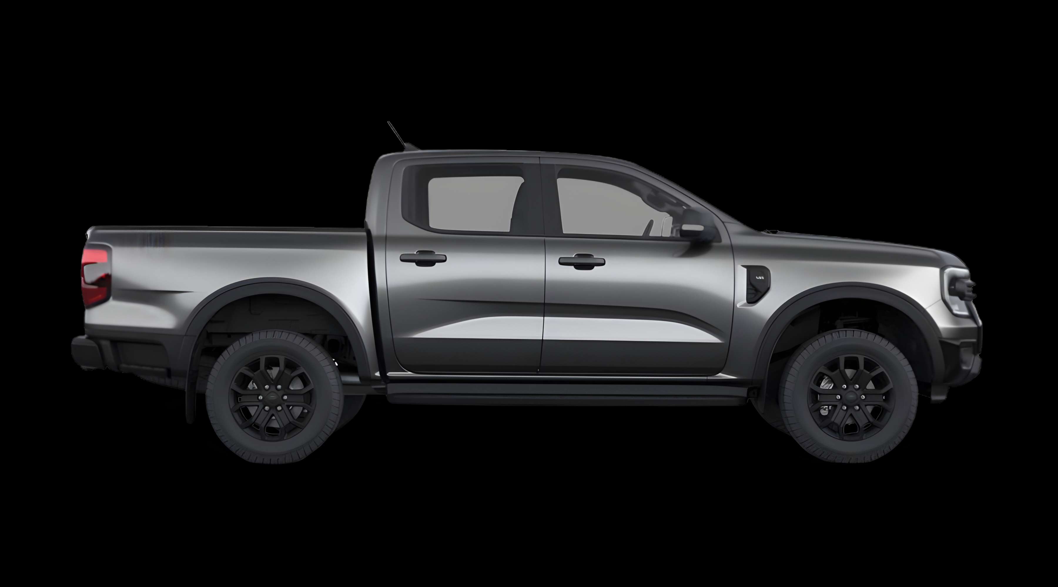 Seitenansicht eines Ford Ranger