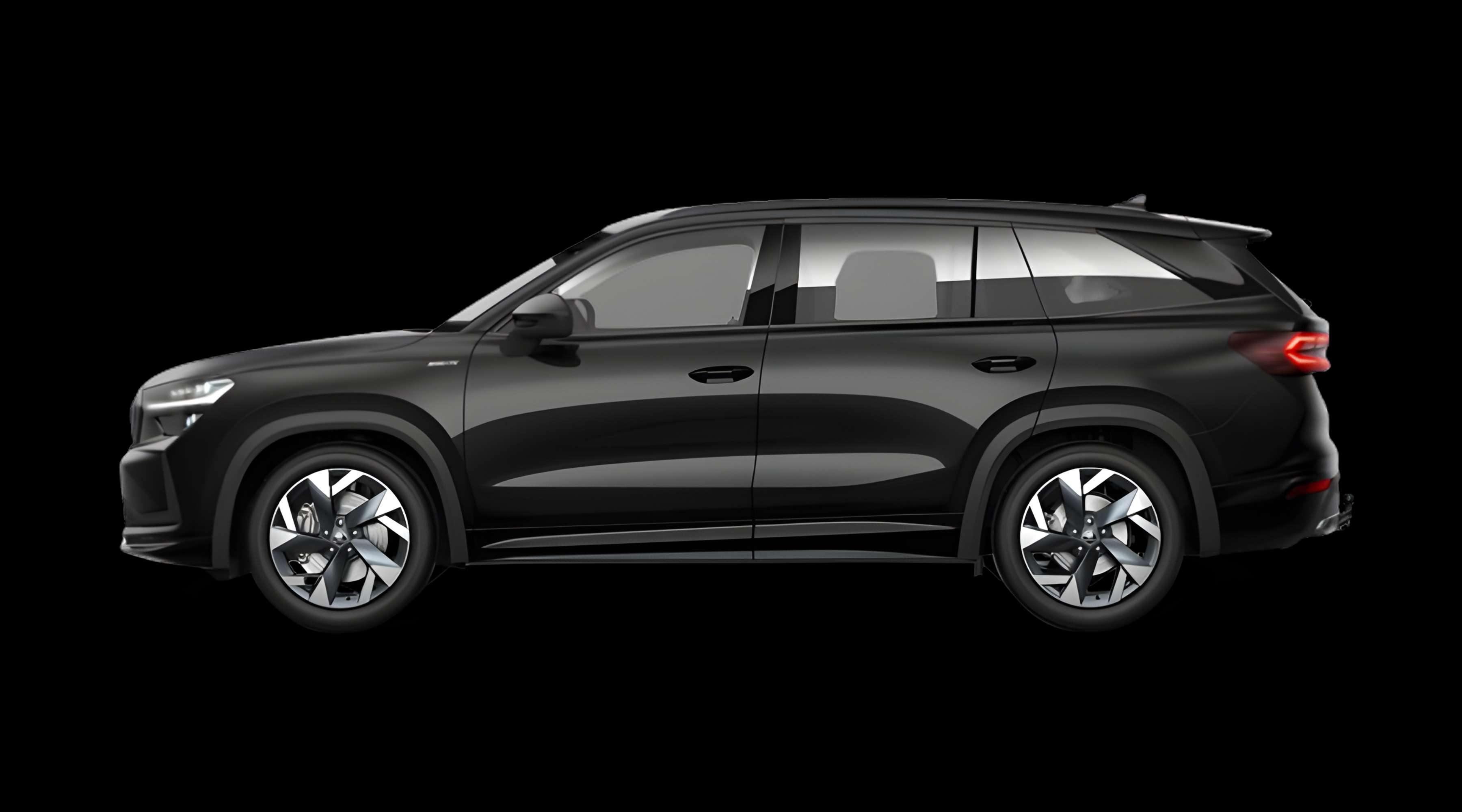 Seitenansicht eines Skoda Kodiaq
