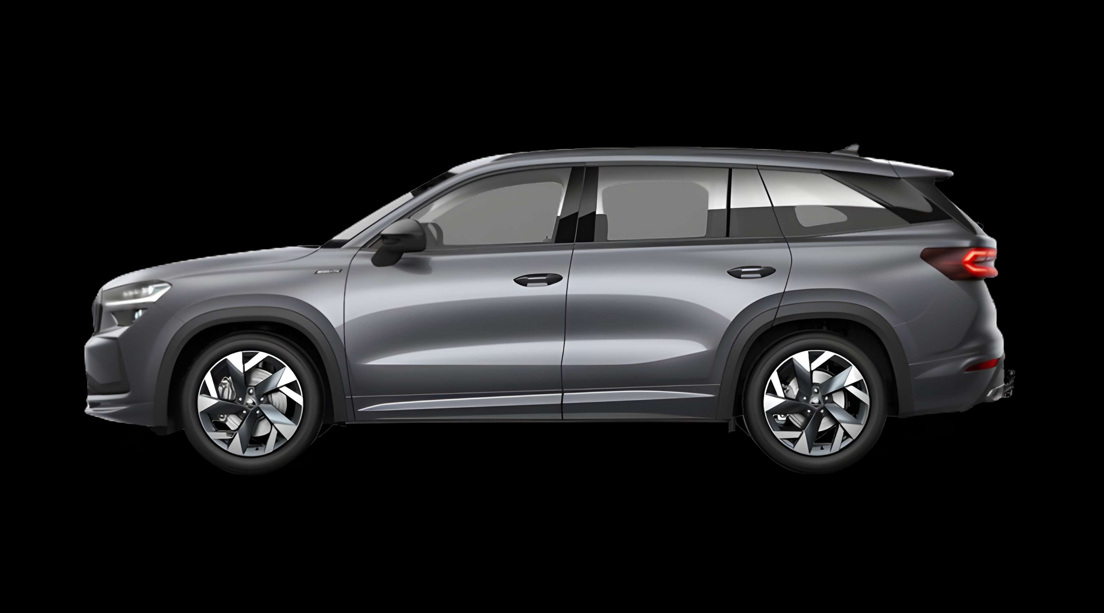 Seitenansicht eines Skoda Kodiaq