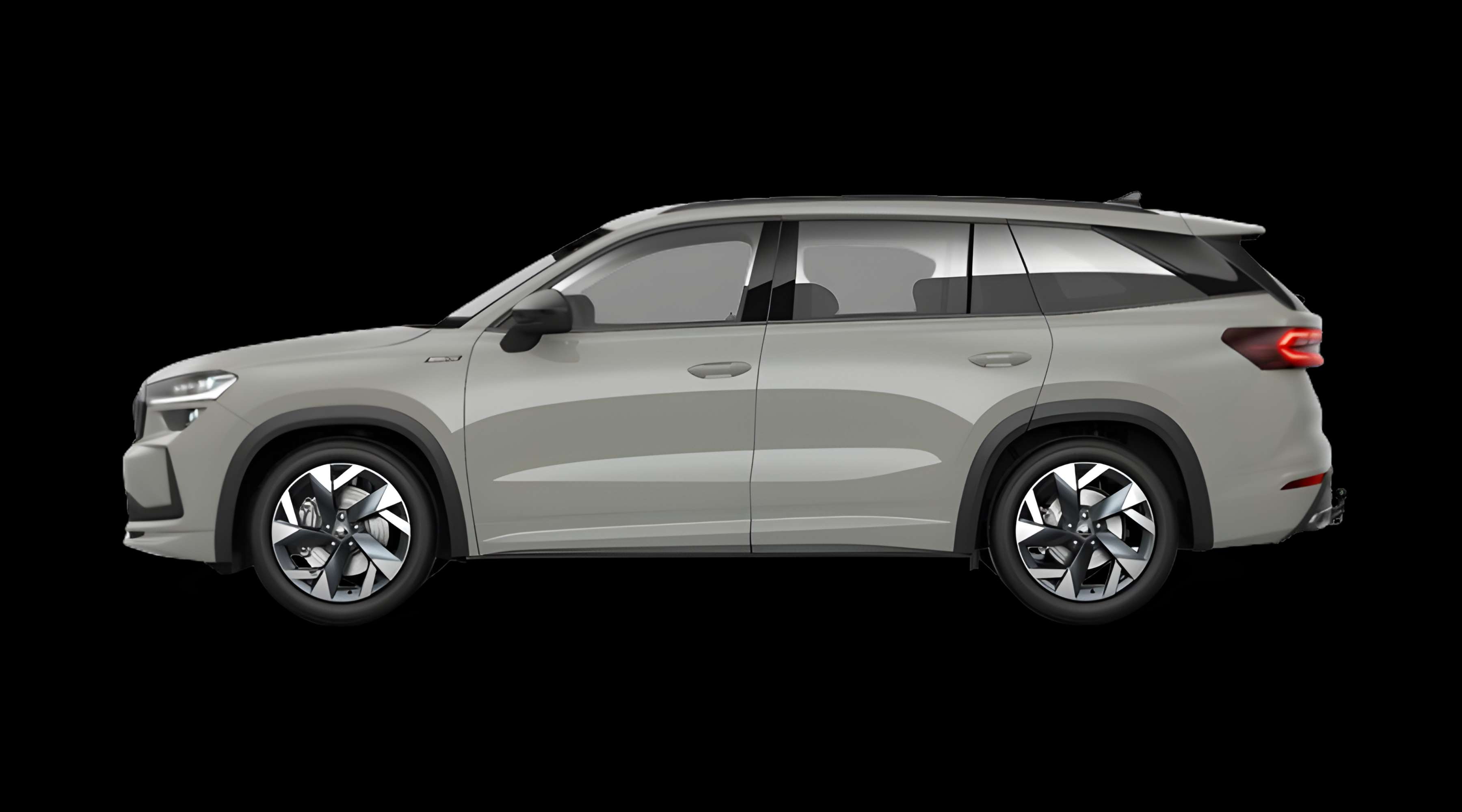 Seitenansicht eines Skoda Kodiaq
