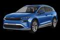 Schräge Frontansicht der Variante Race-Blau Metallic