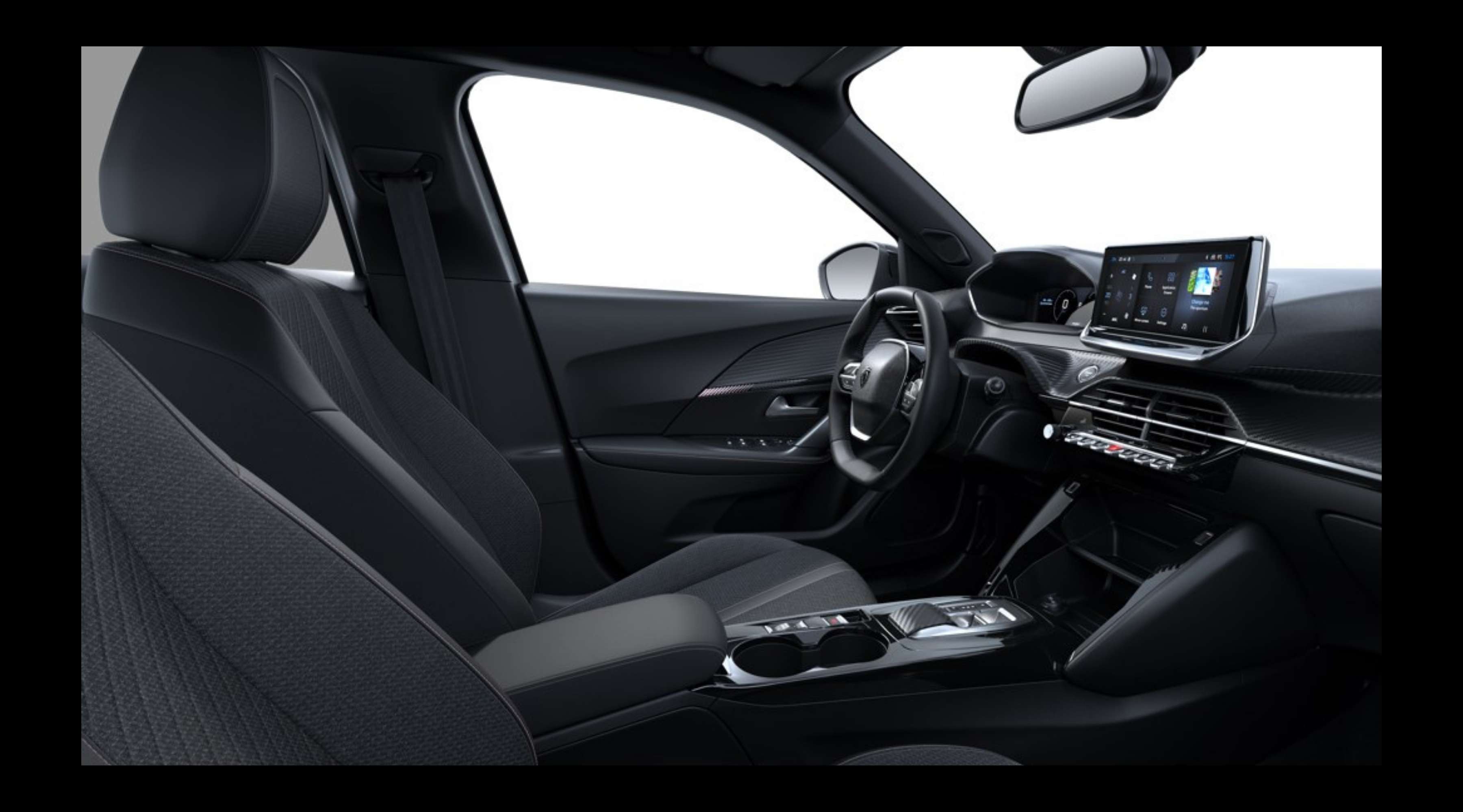 Vordersitze eines Peugeot 2008
