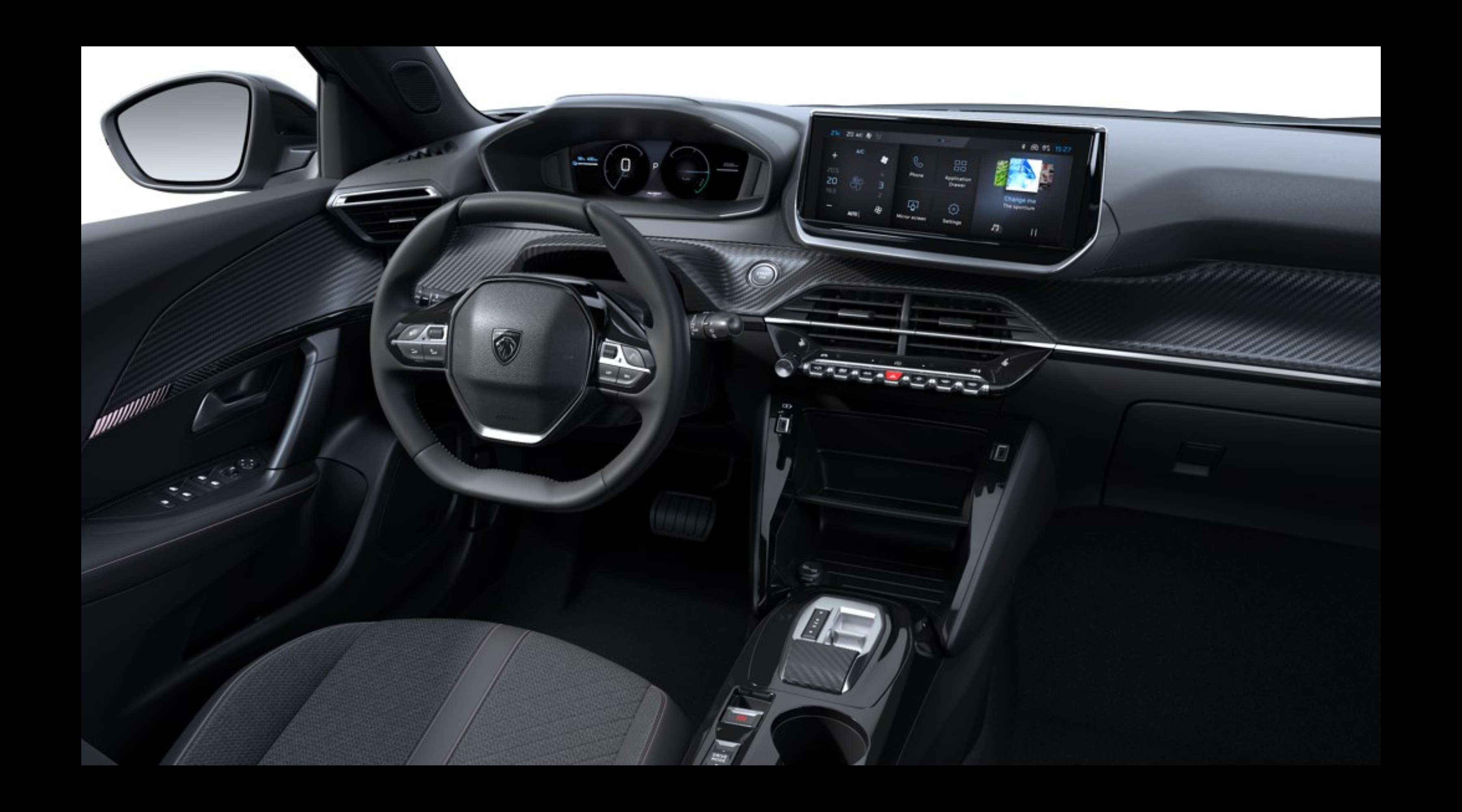 Armaturenbrett eines Peugeot 2008