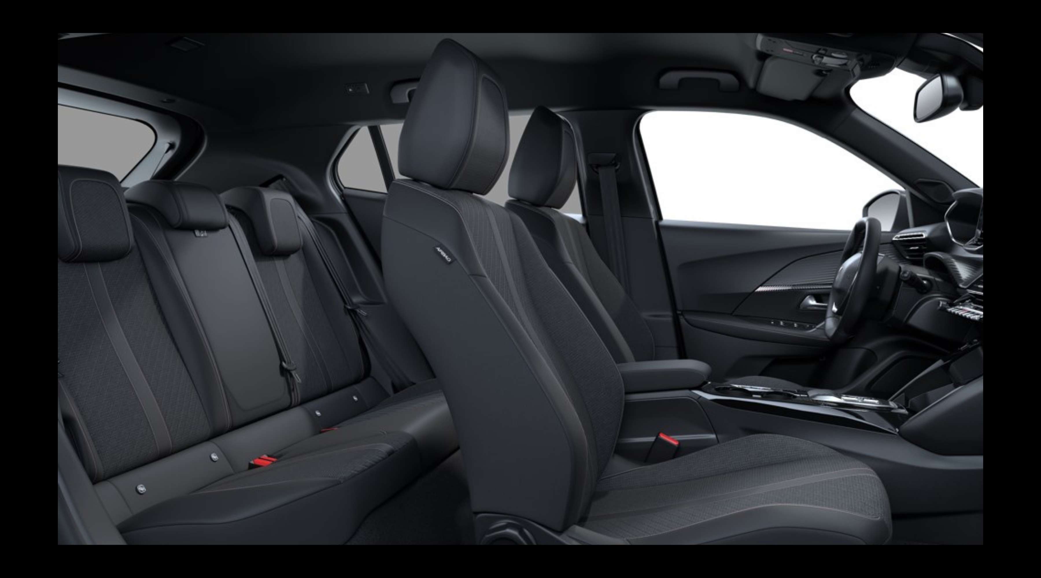 Rücksitzbank eines Peugeot 2008
