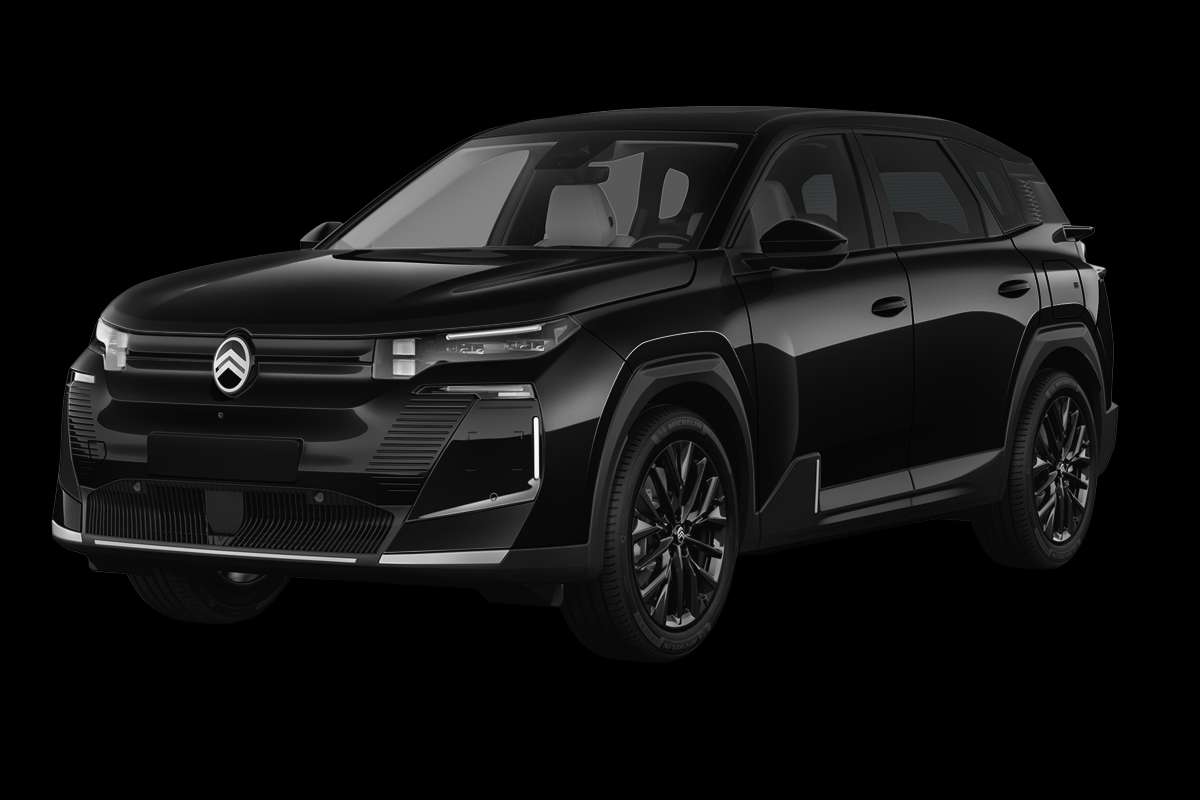 Schräge Frontansicht eines Citroën C5 Aircross, freigestellt