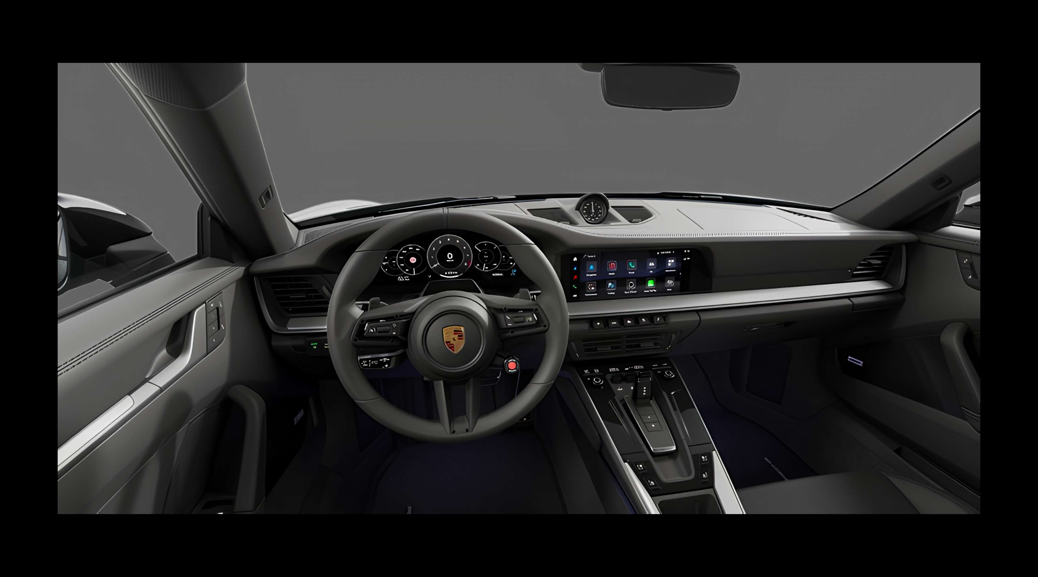 Armaturenbrett eines Porsche 911