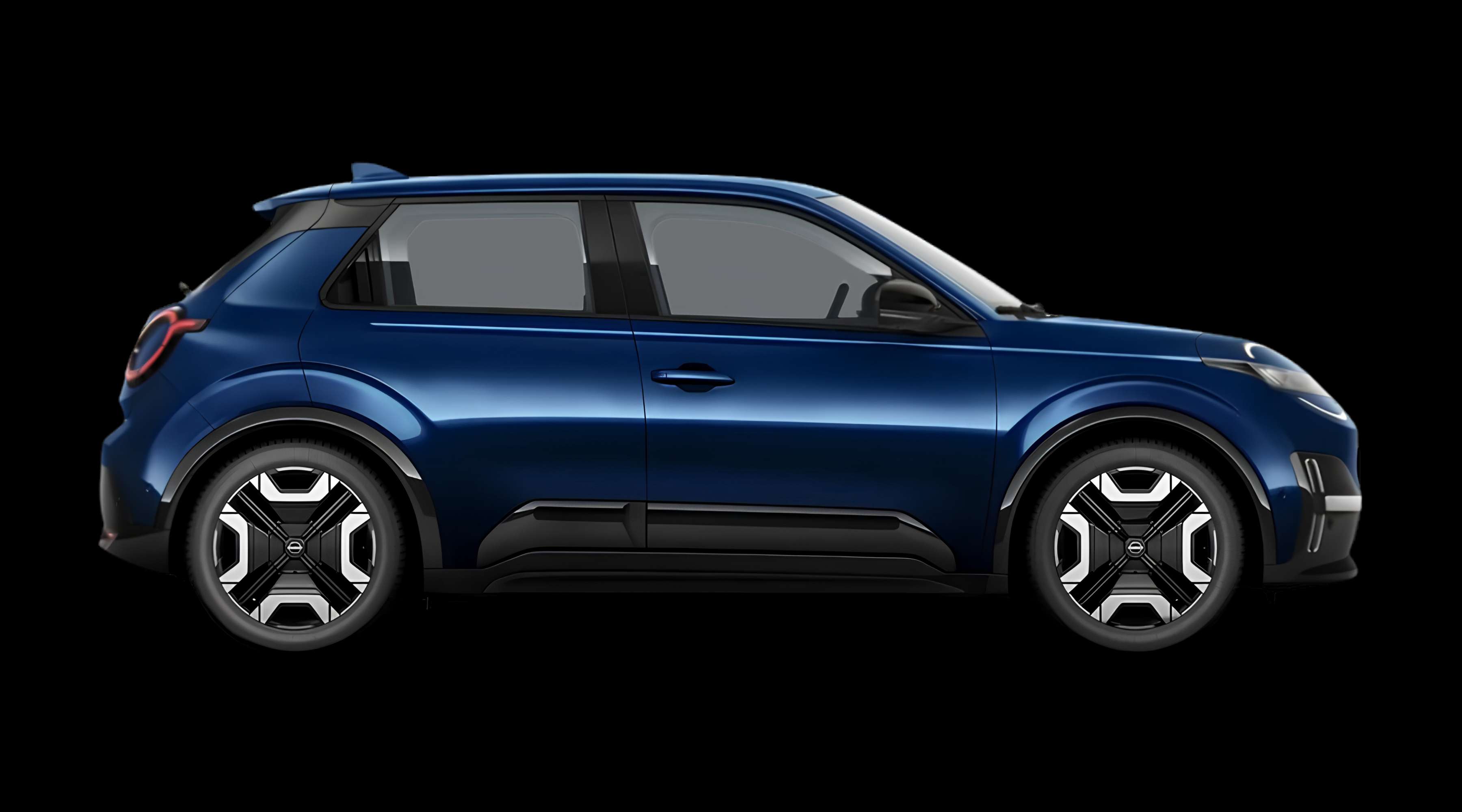 Seitenansicht eines Nissan Micra