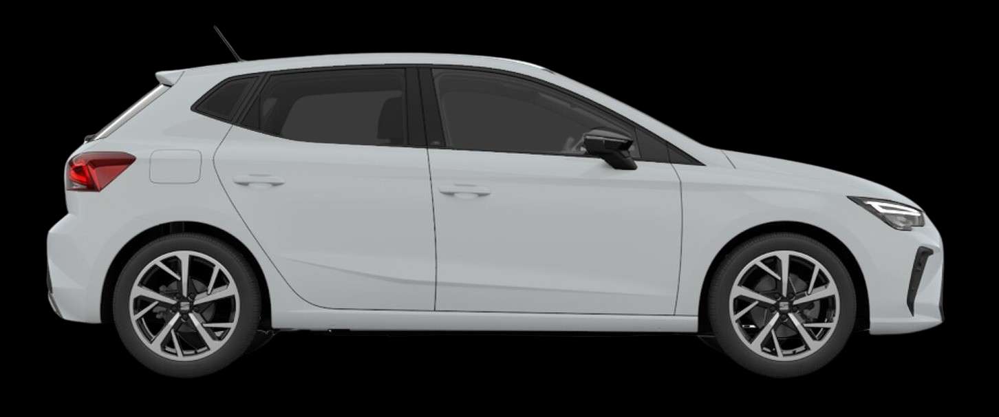 Seitenansicht eines SEAT Ibiza