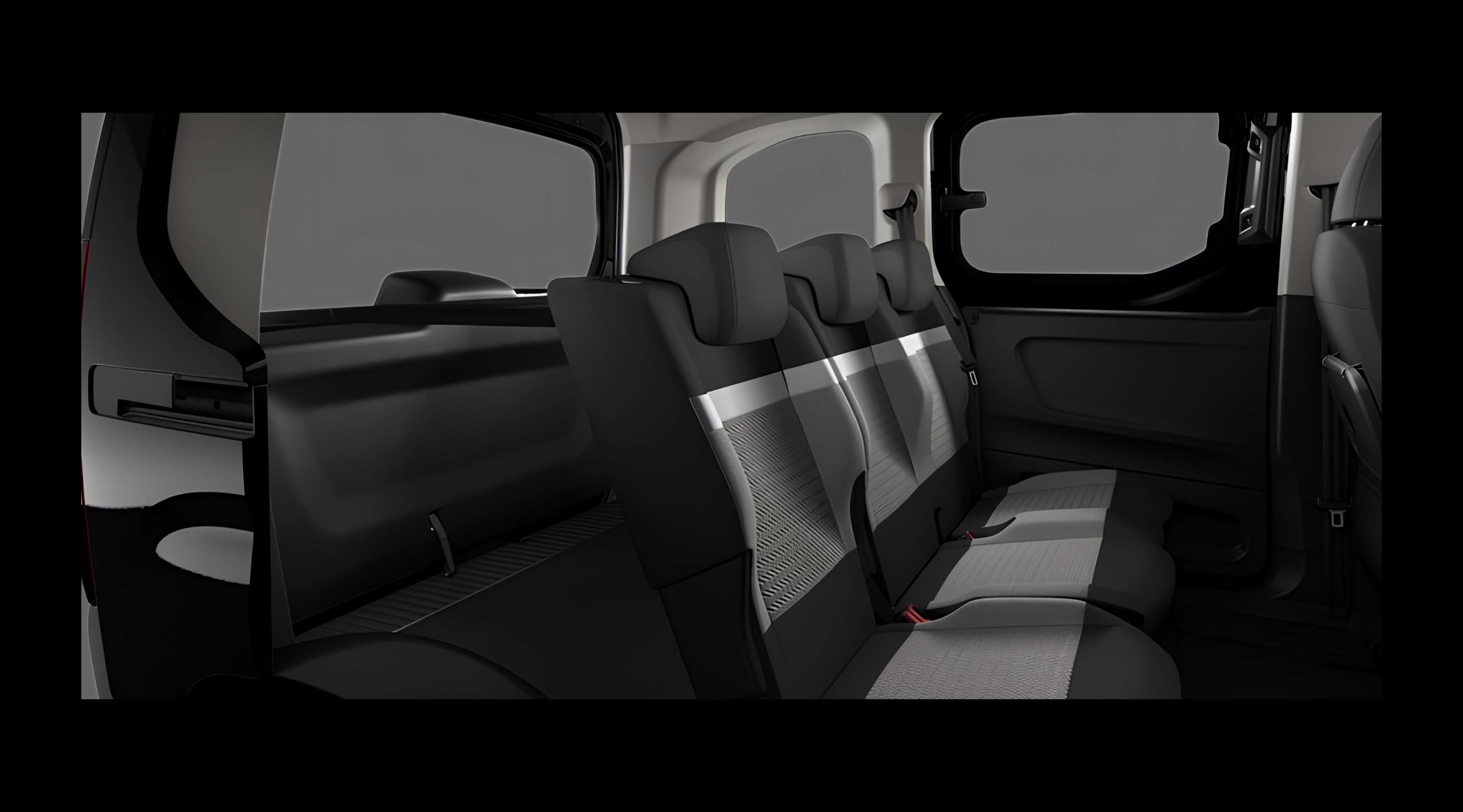 Rücksitzbank eines Citroën Berlingo