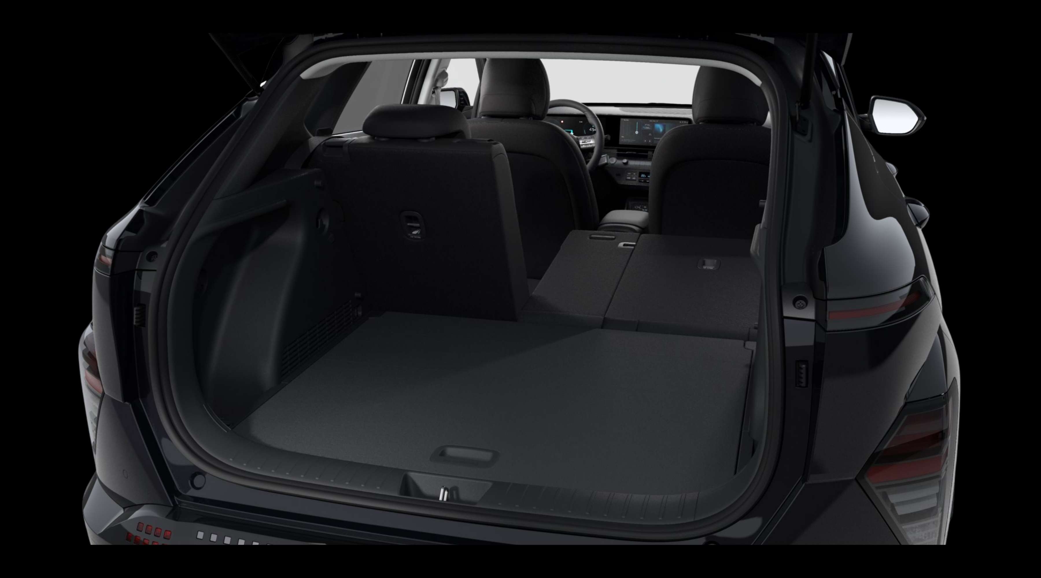 Kofferraum eines Hyundai Kona Elektro