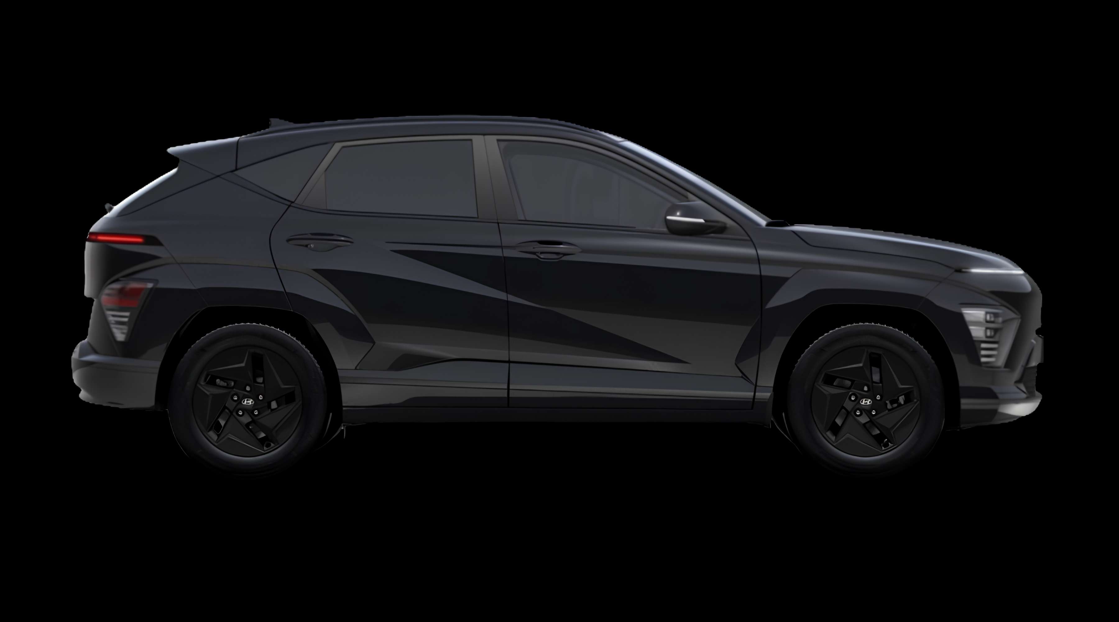 Seitenansicht eines Hyundai Kona Elektro