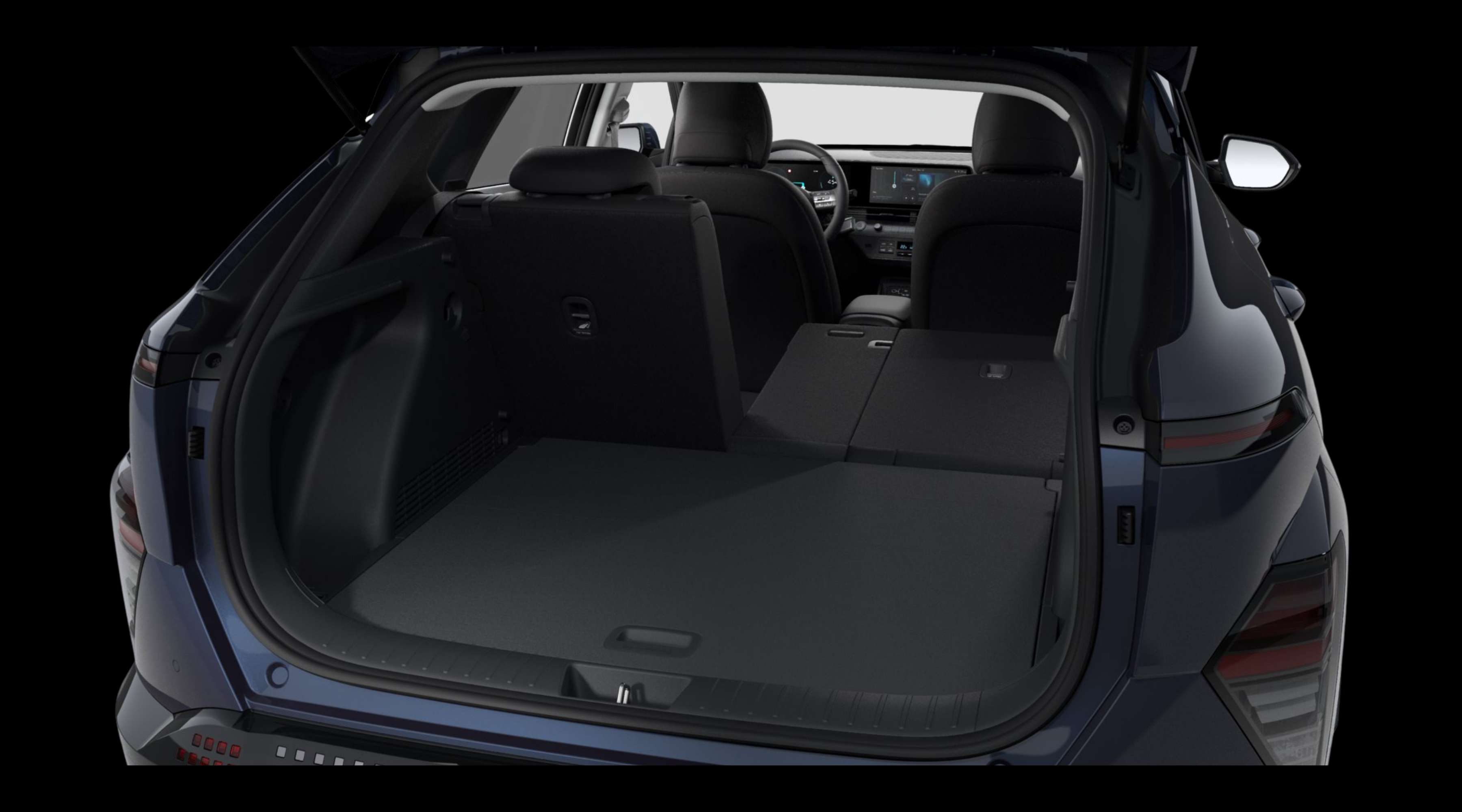 Kofferraum eines Hyundai Kona Elektro