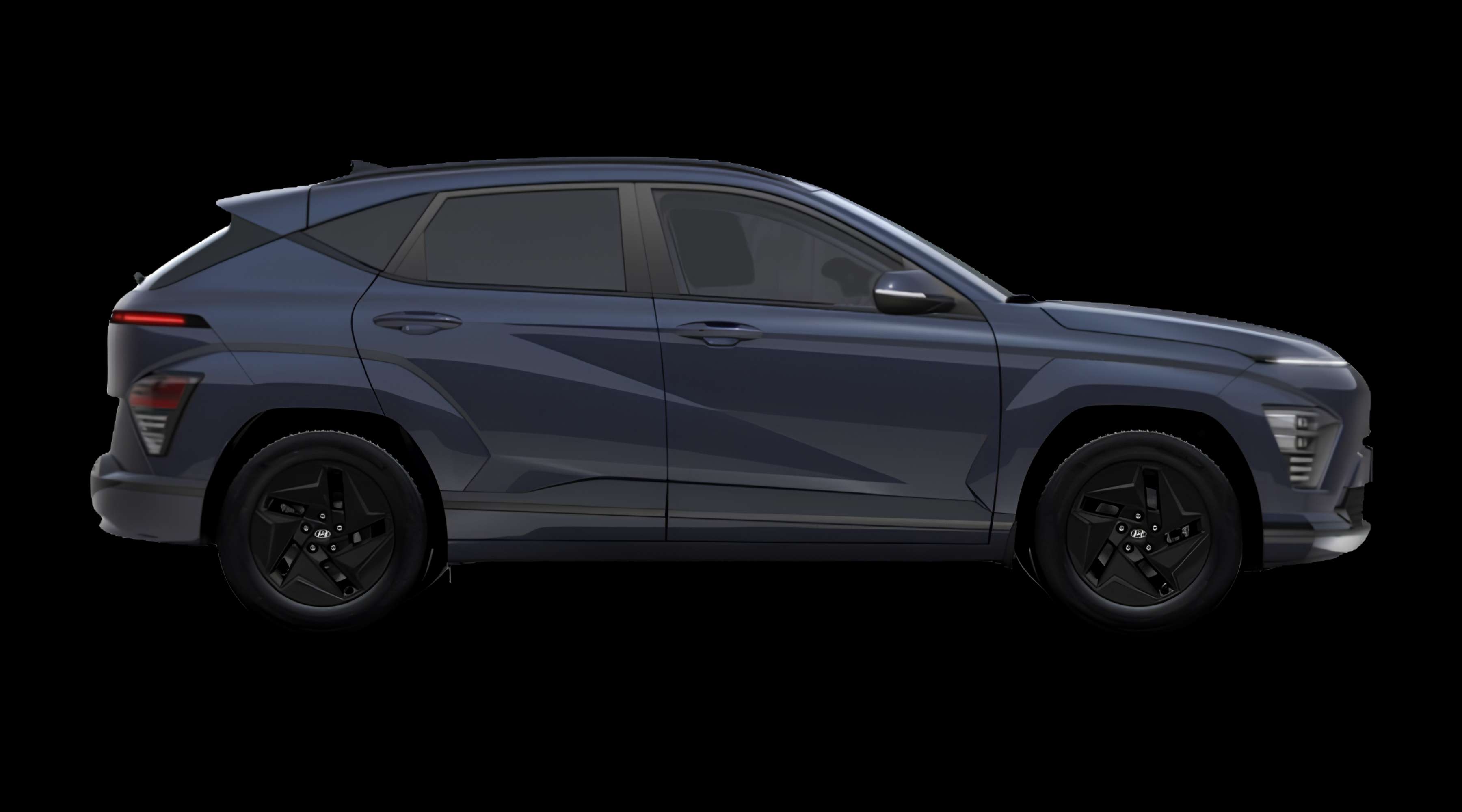 Seitenansicht eines Hyundai Kona Elektro